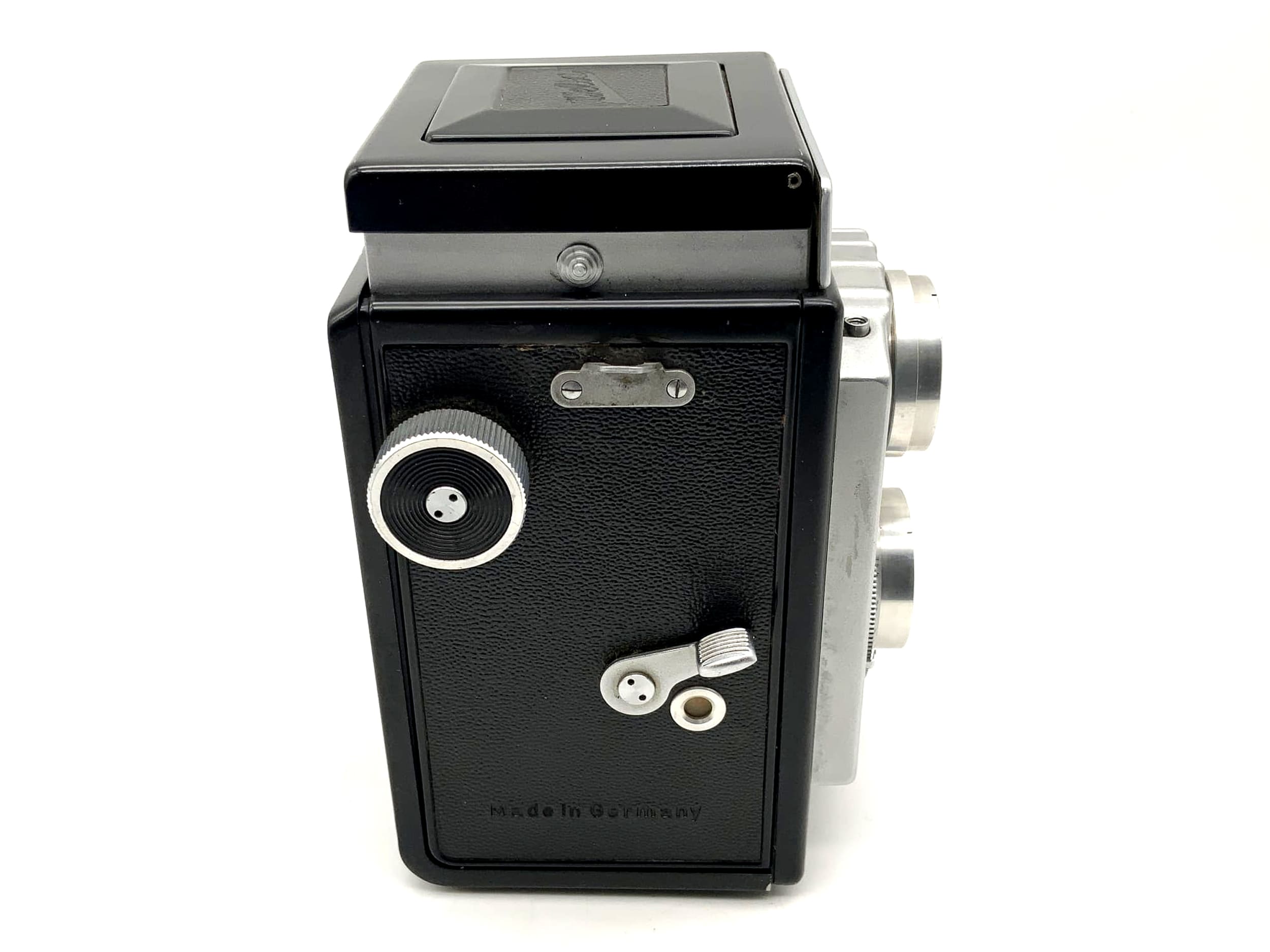 Welta Weltaflex TLR with E.Ludwig Meritar 1:3.5 / 75mm red V Vebur twin-lens reflex