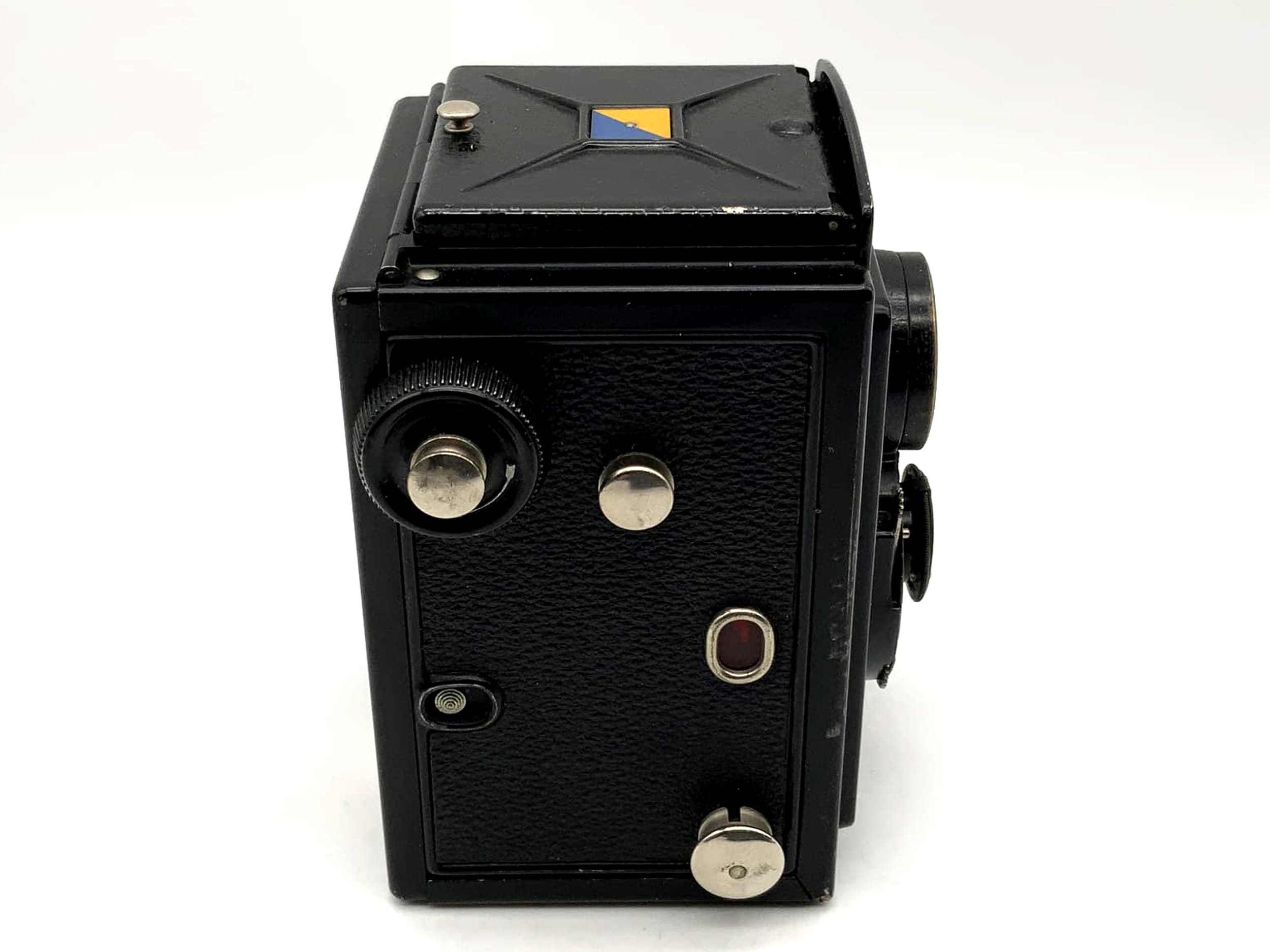 Voigtländer Brillant TLR with Anastigmat Voigtar 1:9 F=7.5cm twin-lens reflex lens, defective
