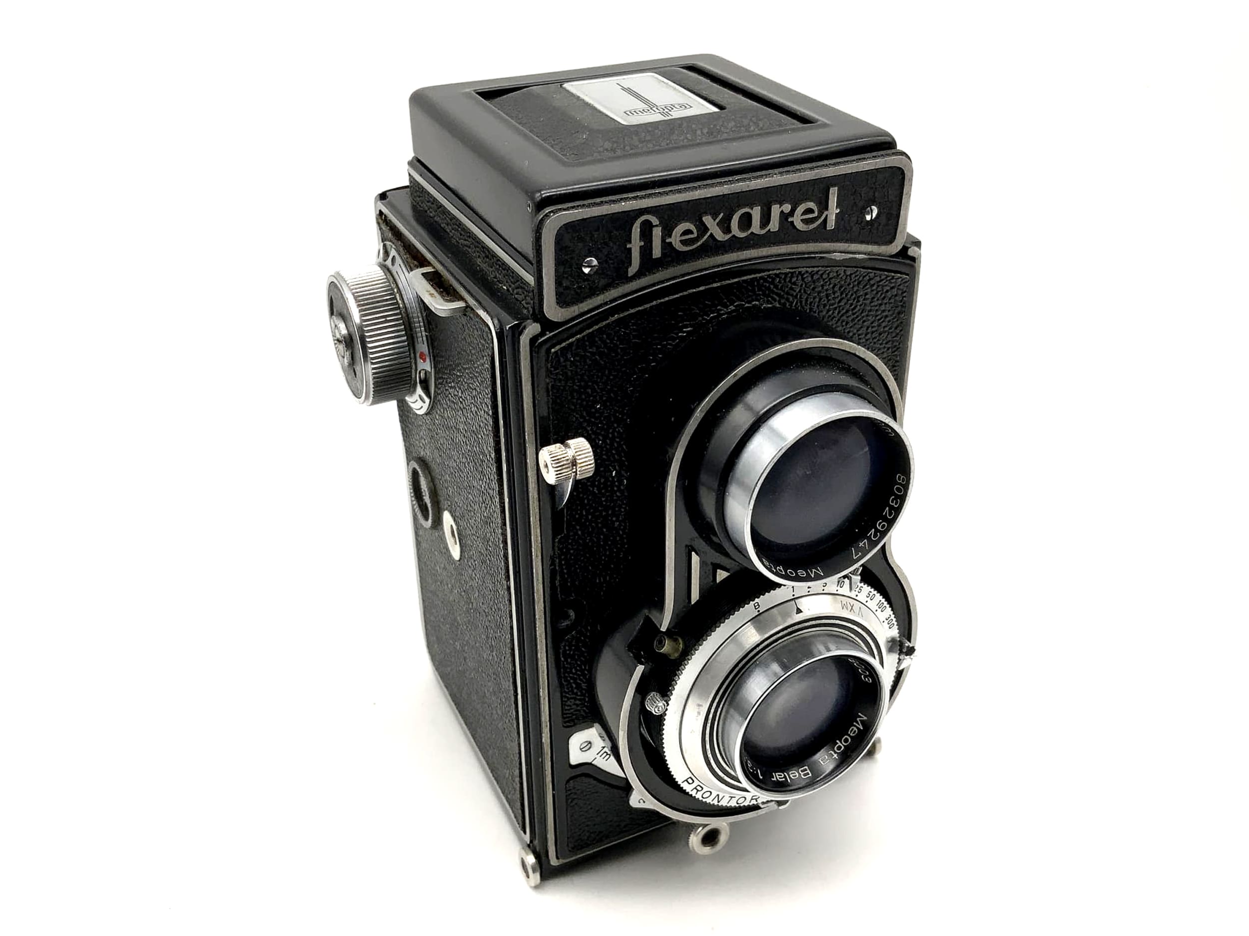 Meopta flexaret TLR with Belar 3.5/80 Prontor-SVS twin-lens camera (defective)