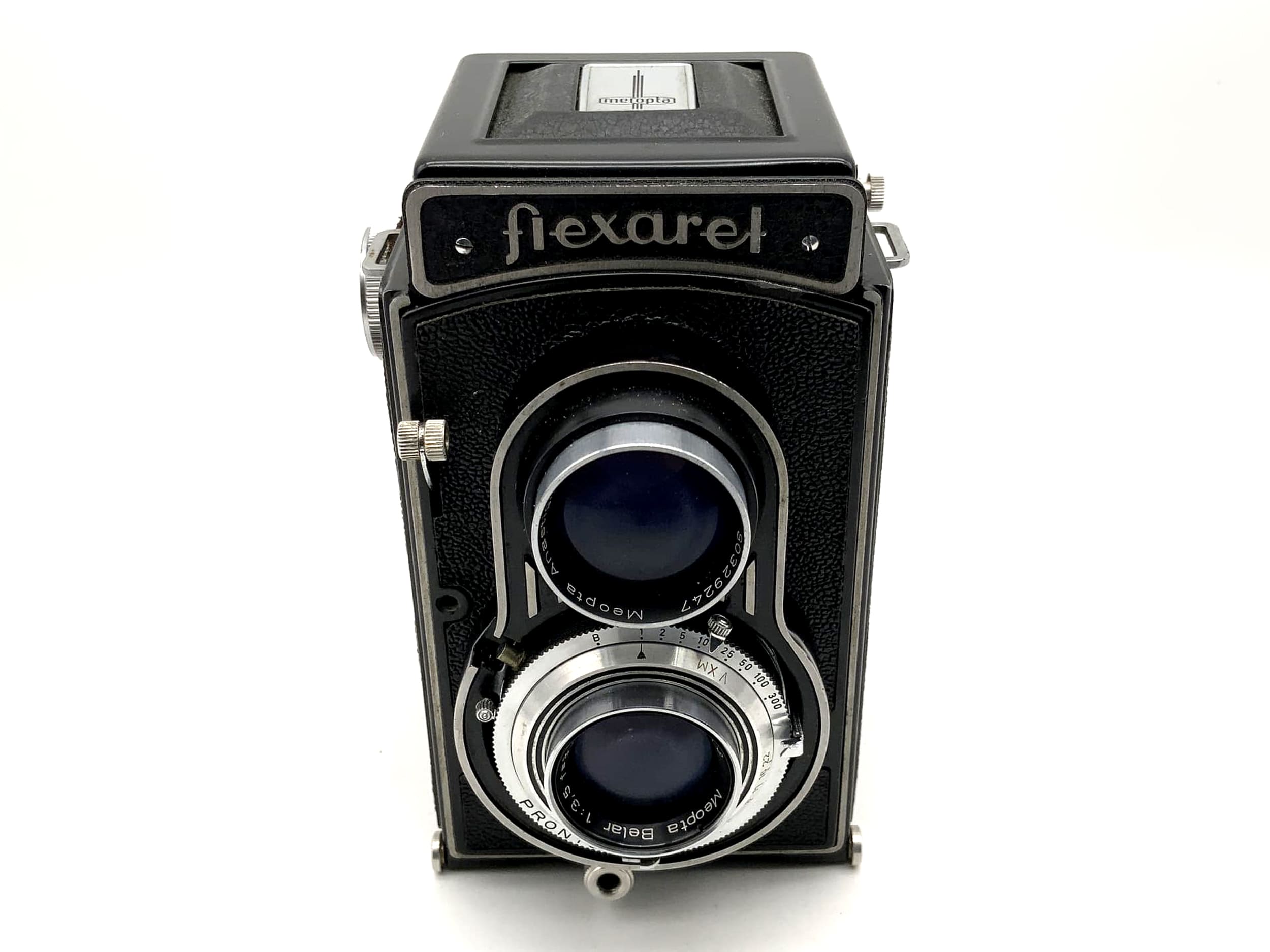 Meopta flexaret TLR with Belar 3.5/80 Prontor-SVS twin-lens camera (defective)