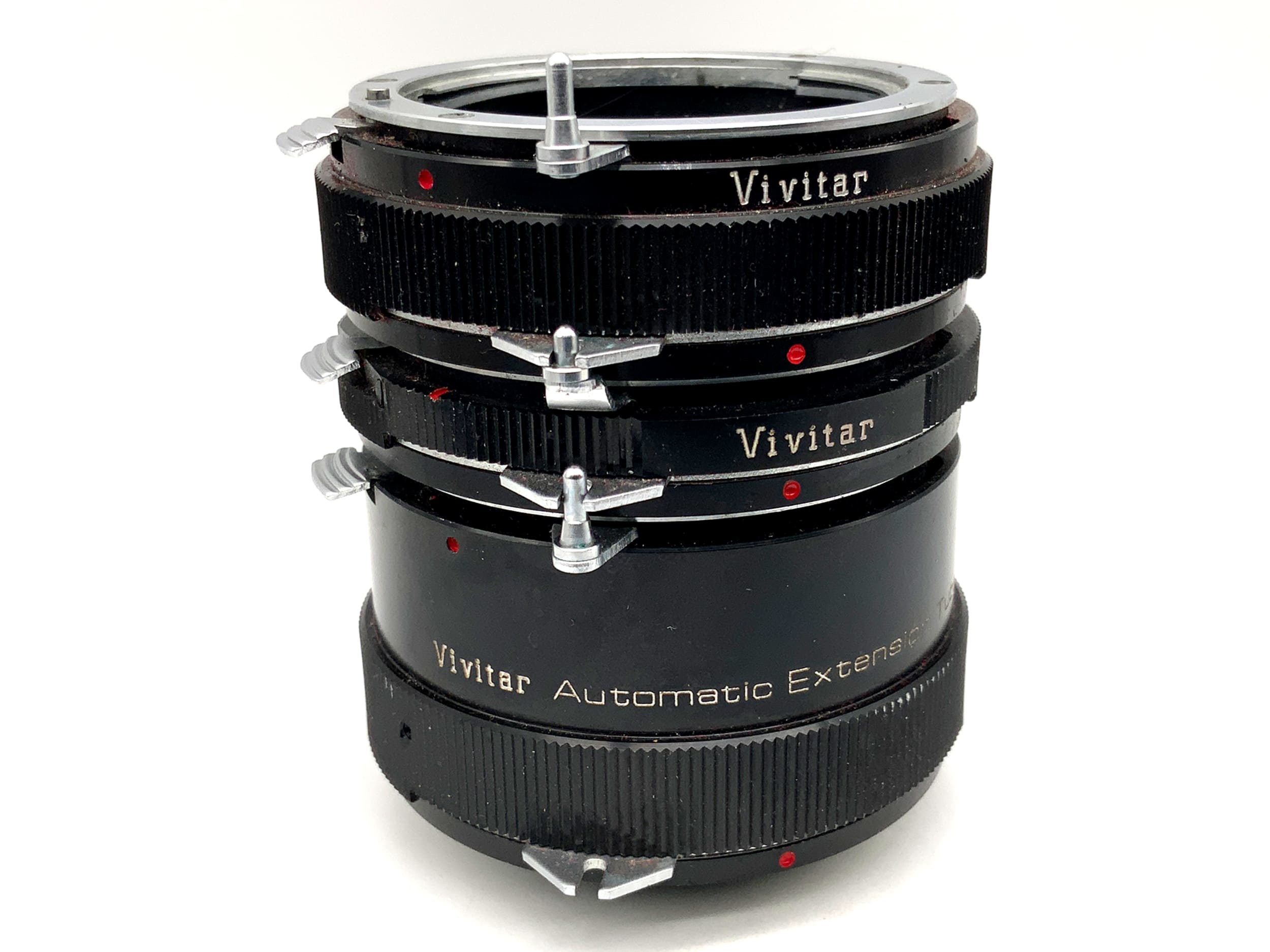 Vivitar AT-3/Ai intermediate ring set Automatic Macro 12mm + 20mm + 36mm (Nikon F)