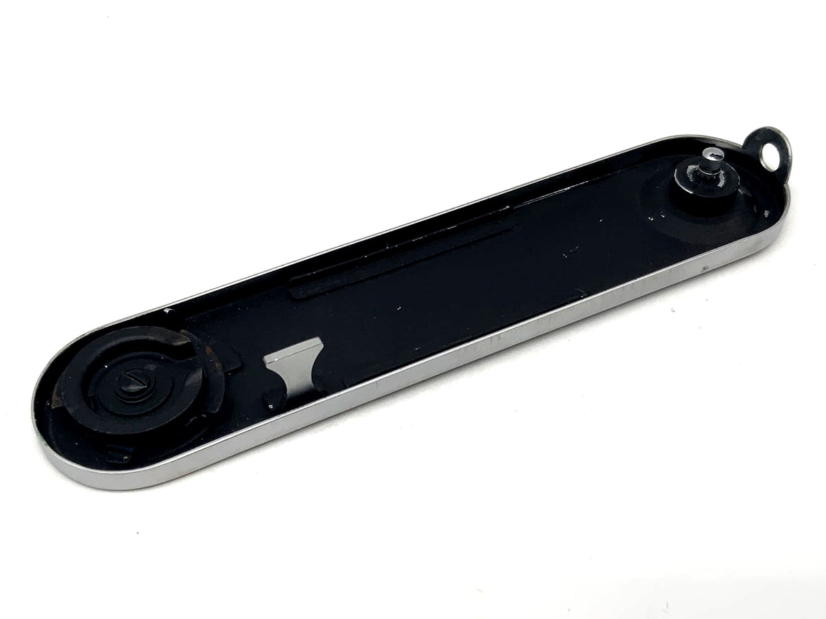 Leica base plate IIIf with dent, camera spare part