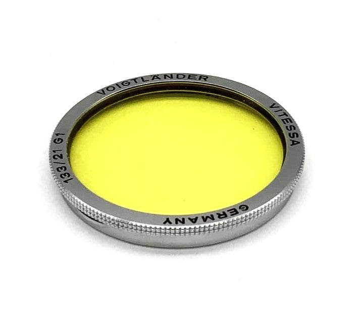 Voigtländer color filter 133/21 G1 Yellow (Vitessa)