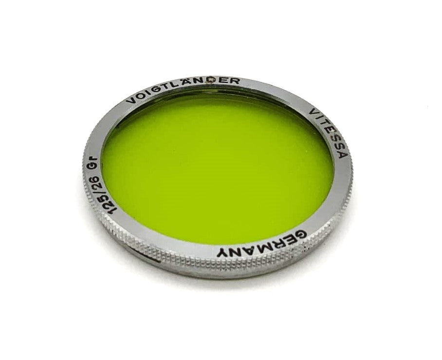 Voigtländer color filter 125/26 Gr Green (Vitessa)