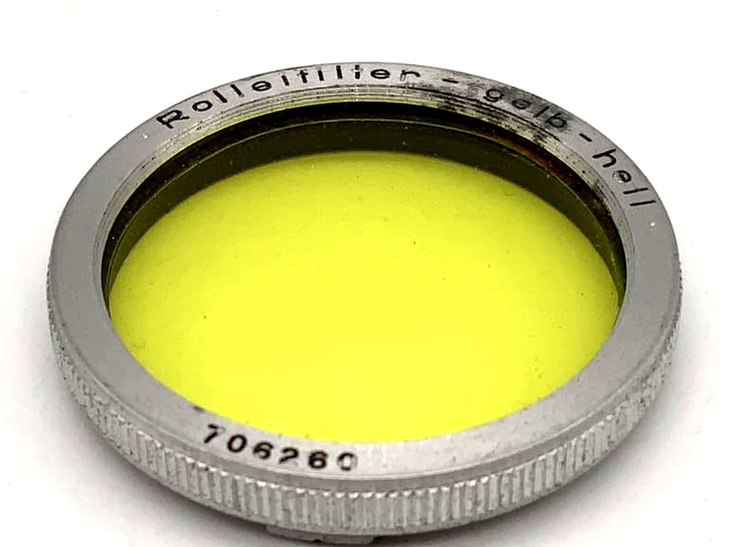 Rollei color filter yellow light yellowlight for Rolleiflex f/3.5 Tessar/ Xenar (RI)