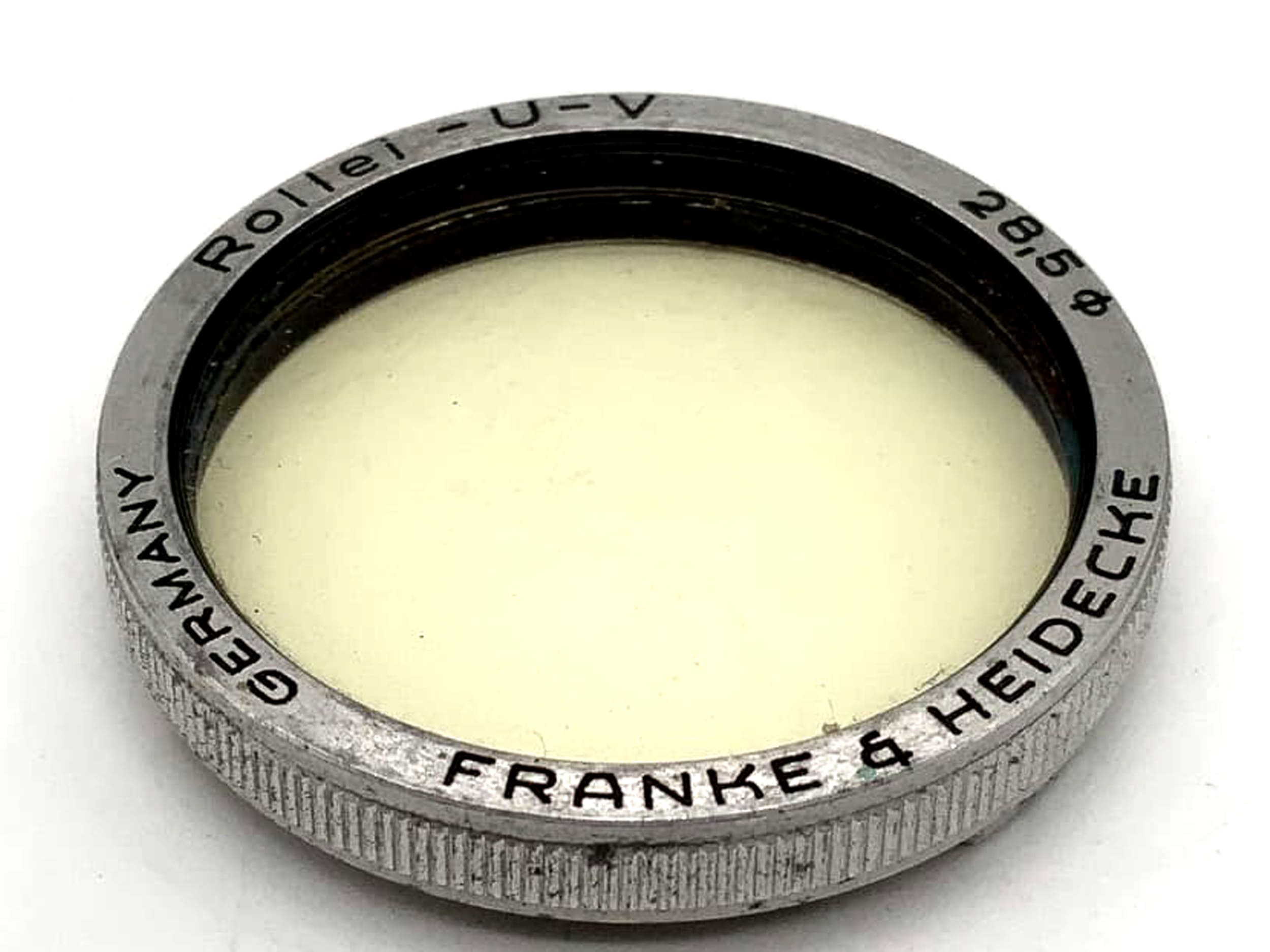 Rollei UV filter for Rolleiflex f/3.5 Tessar/Xenar (RI)