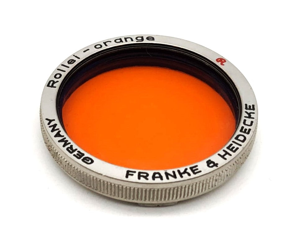 Rollei orange color filter for Rolleiflex f/3.5 Tessar/Xenar (RI)