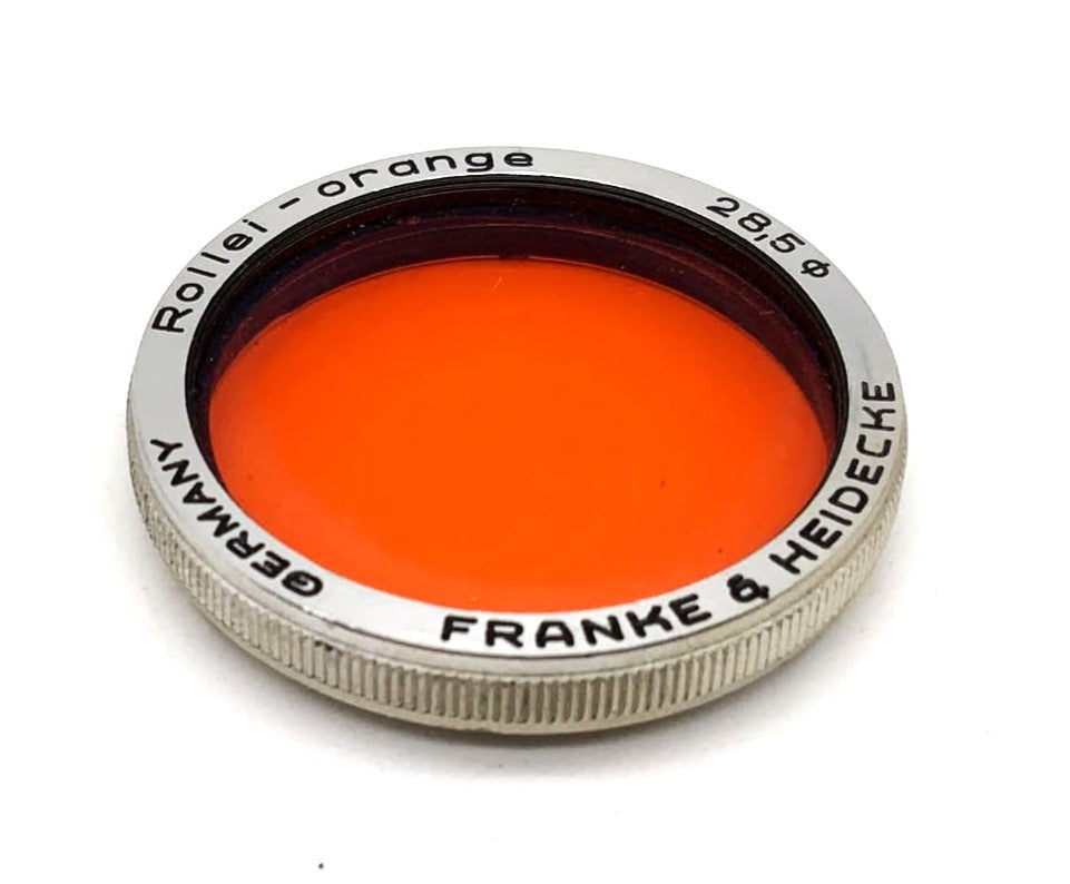 Rollei orange color filter for Rolleiflex f/3.5 Tessar/Xenar (RI)