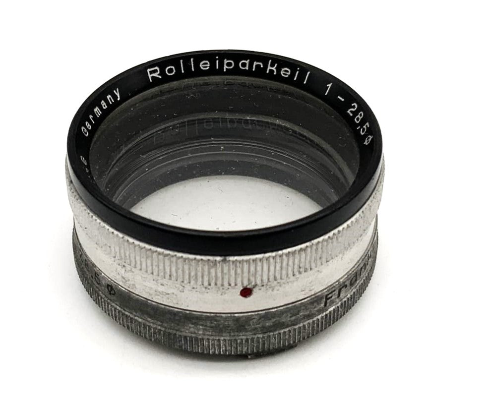 Rollei close-up lens Rolleiparkeil 1+Rolleinar 1 Rolleiflex f/3.5 Tessar/ Xenar (RI)