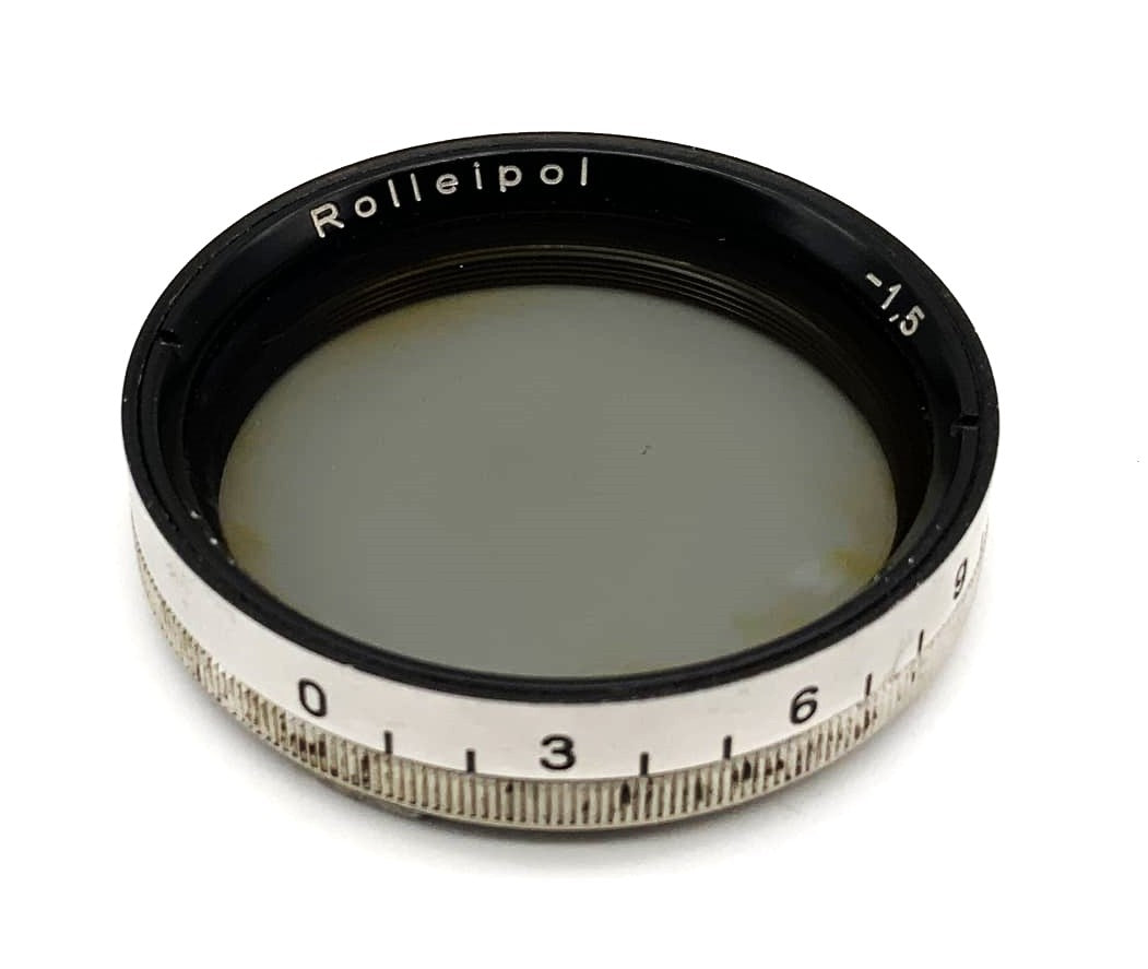 Rollei polarizing filter Rolleipol -1.5 Circular Rolleiflex f/2.8 Xenotar/Planar (R III)