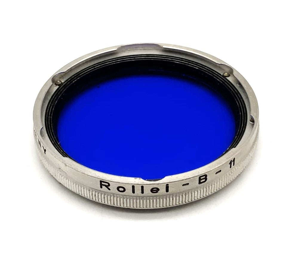 Rollei B11 Blue color filter for Rolleiflex f/2.8 Xenotar/Planar (R III)