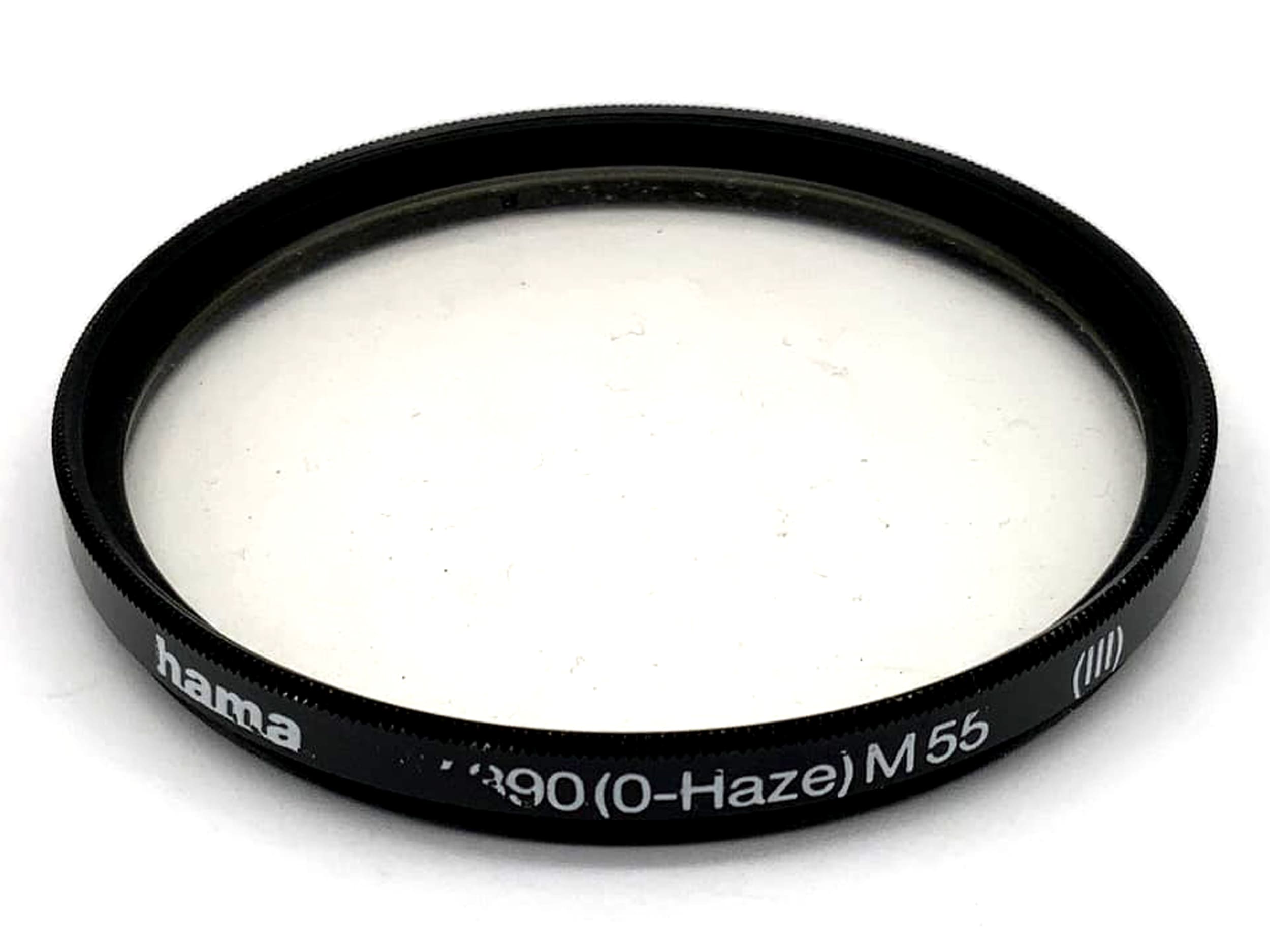 Hama UV 390 (0-Haze) (III) Filter 55mm Circular Filter Thread M55
