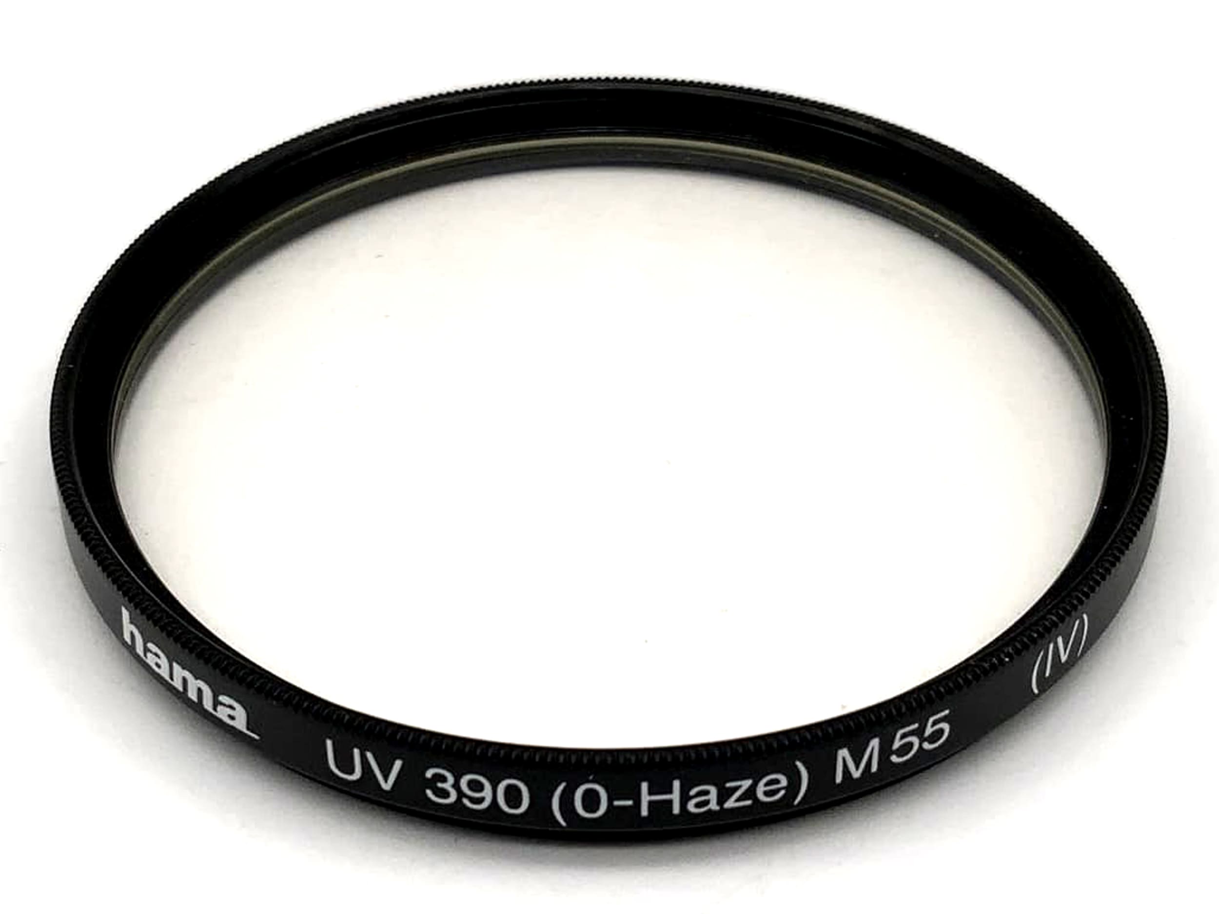Hama UV 390 (0-Haze) (VI) Filter 55mm Circular Filter Thread M55