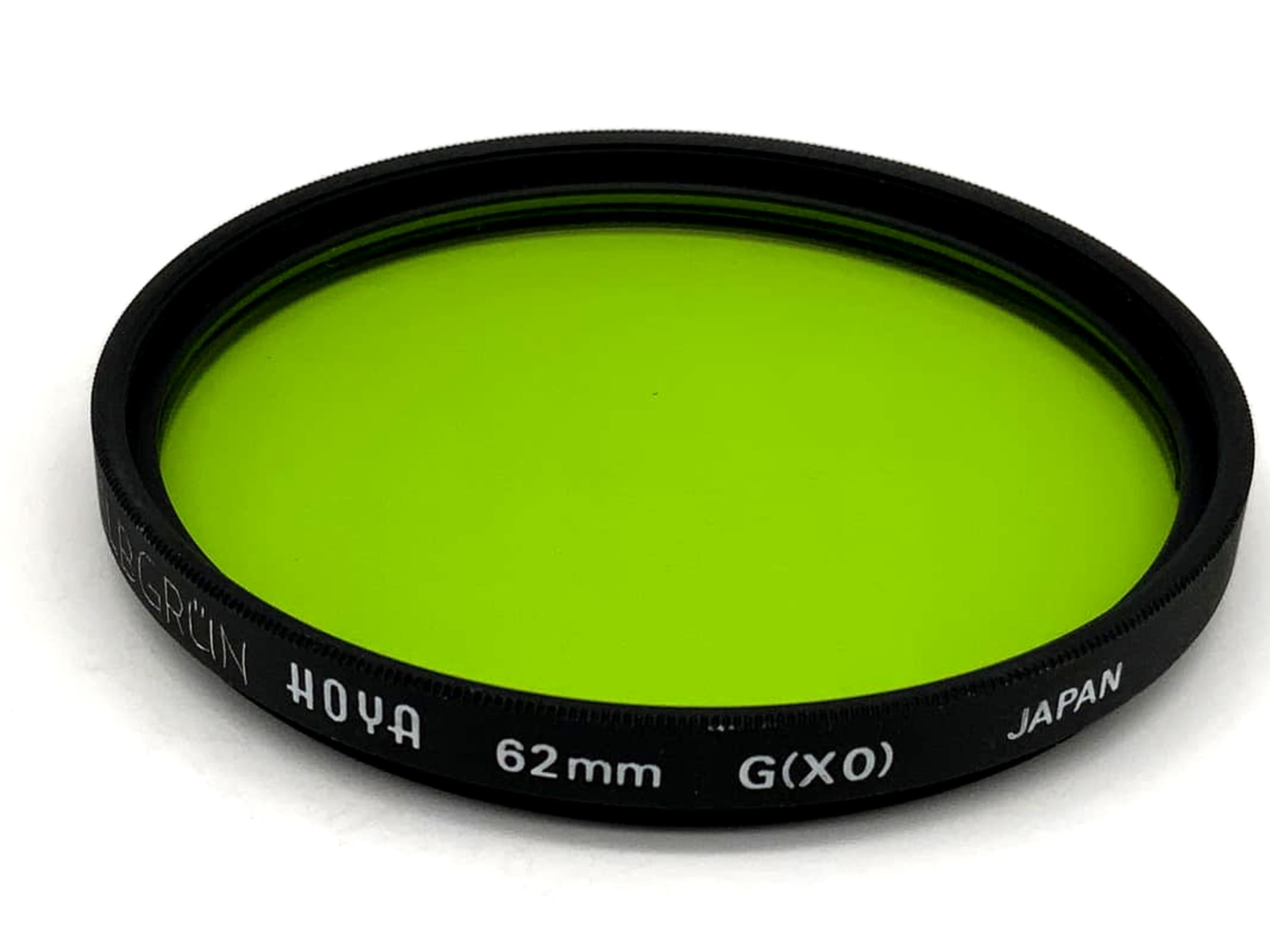 Hoya Color Filter G(X0) Green yellow/green filter 62mm Circular M62