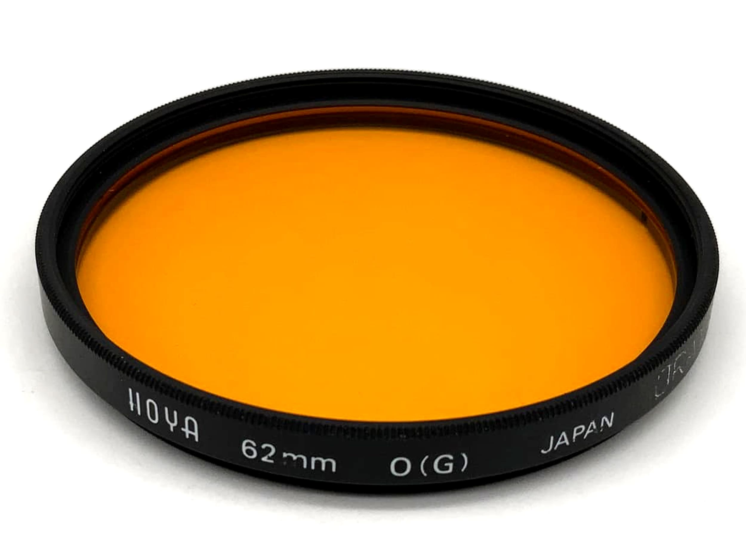 Hoya O(G) orange color filter effect filter, 62mm filter thread M62
