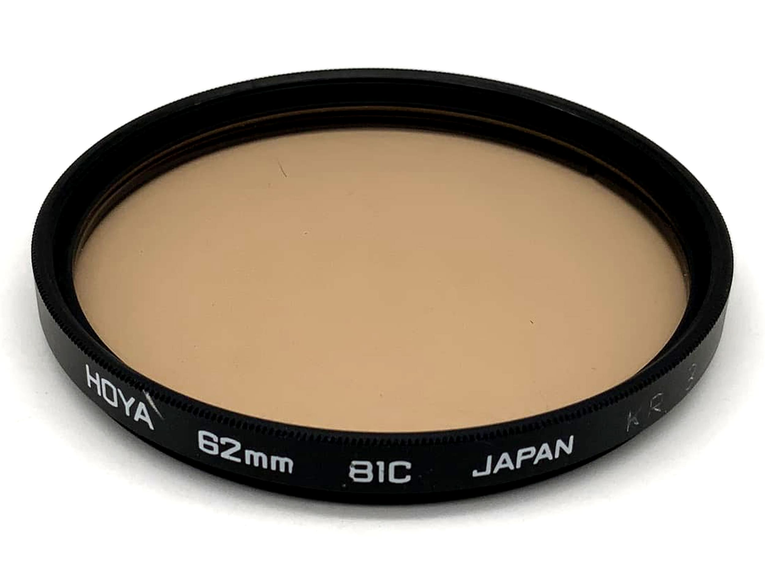 Hoya Correction Filter 81C Filter 62mm Circular Filter Thread M62