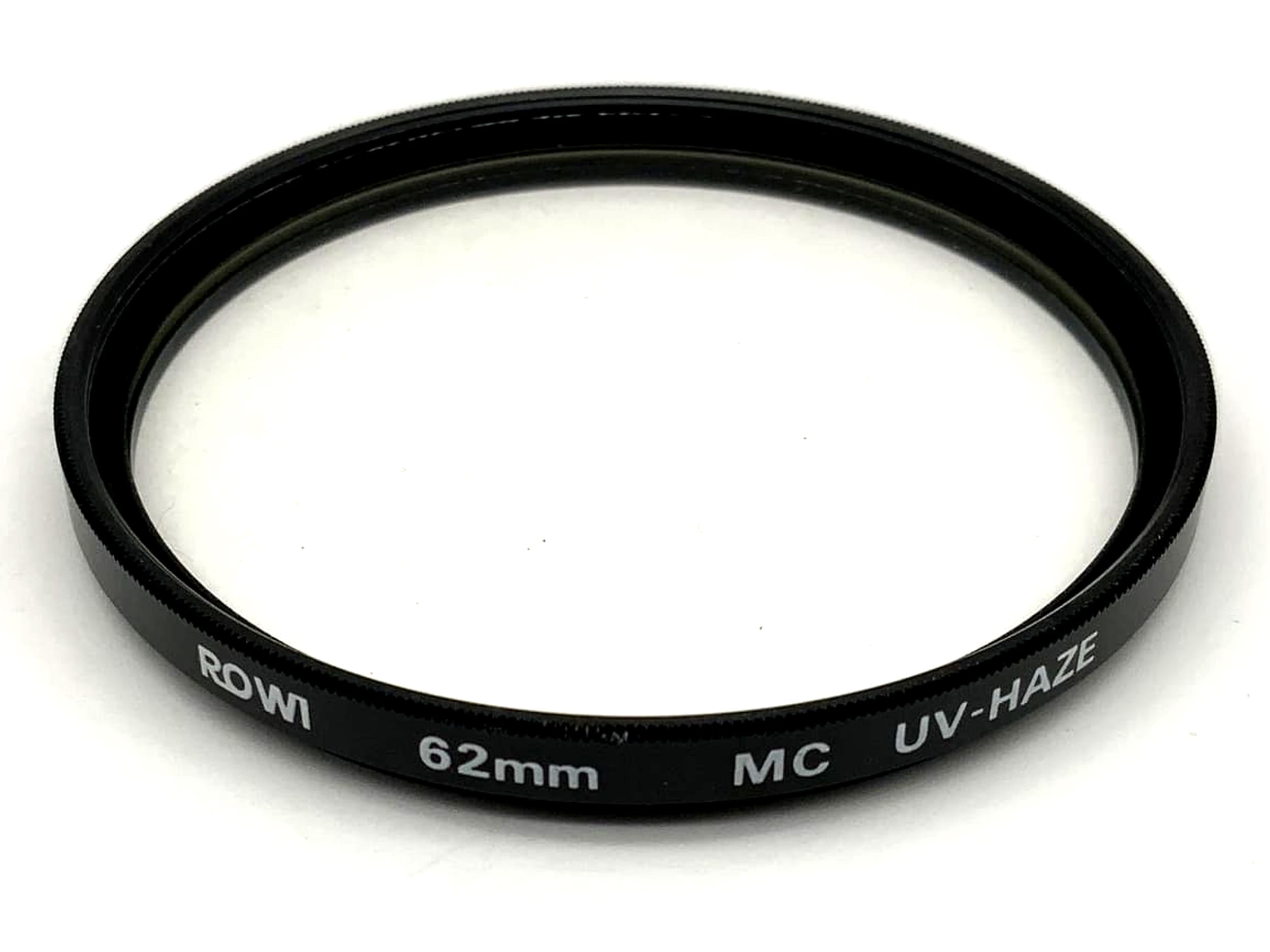 Rowi UV MC UV-Haze Filter 62mm Circular Filter Thread M62