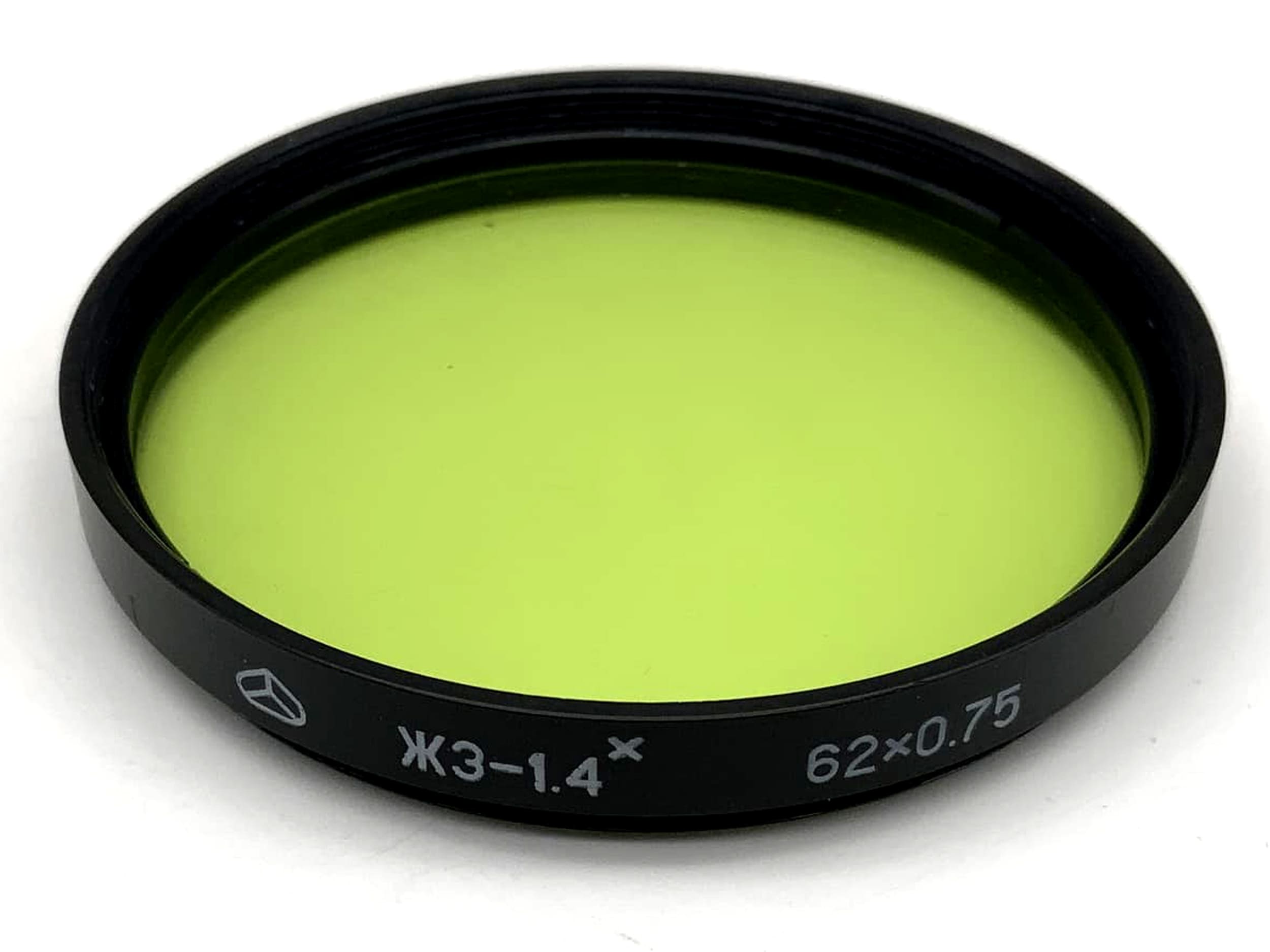 Zenit color filter X3-1.4x yellow-green/yellow-green 62x0.75 filter 62mm