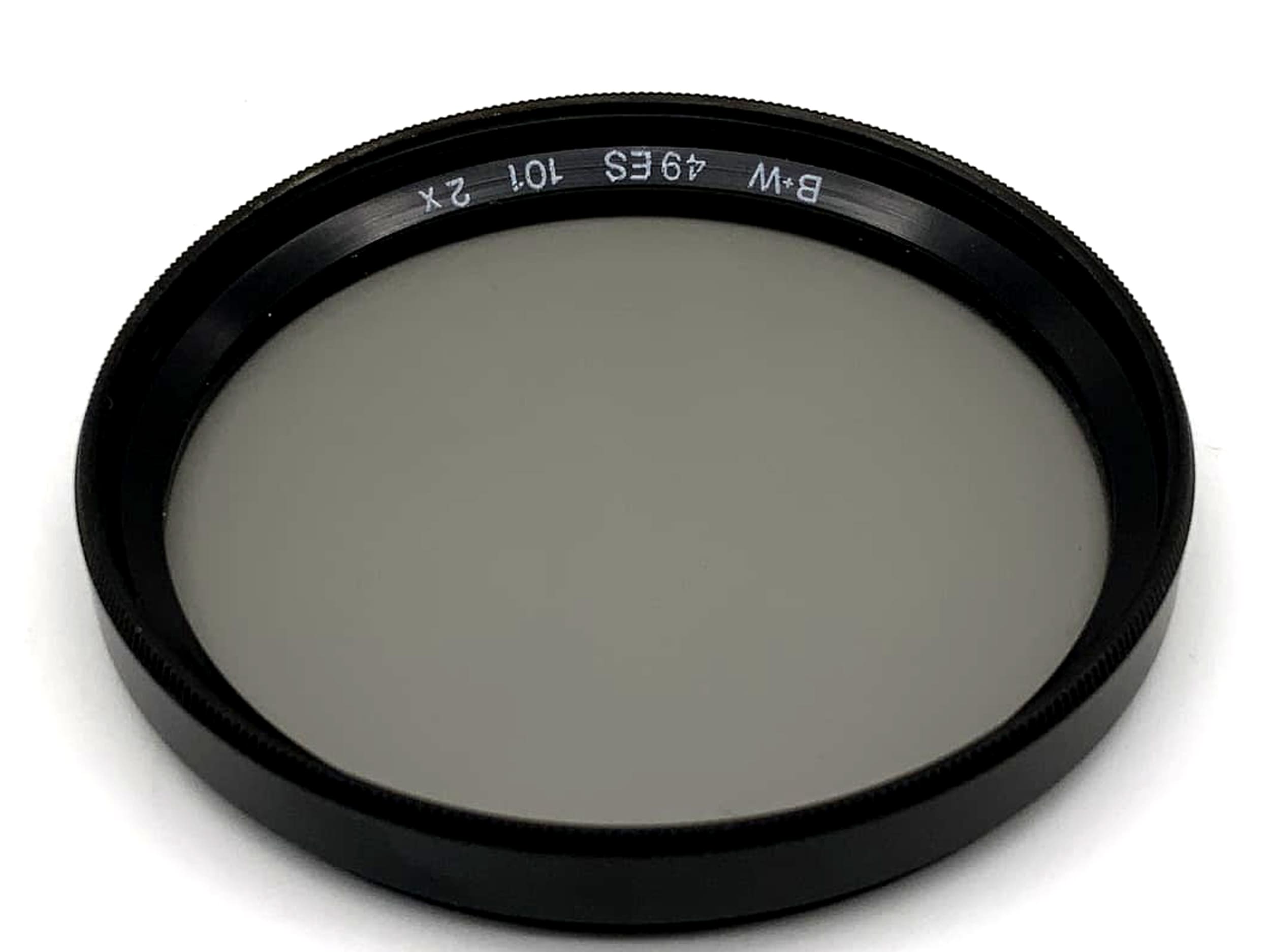 B+W Color Filter 101 2x Grey Filter 49mm Circular Filter Thread M49