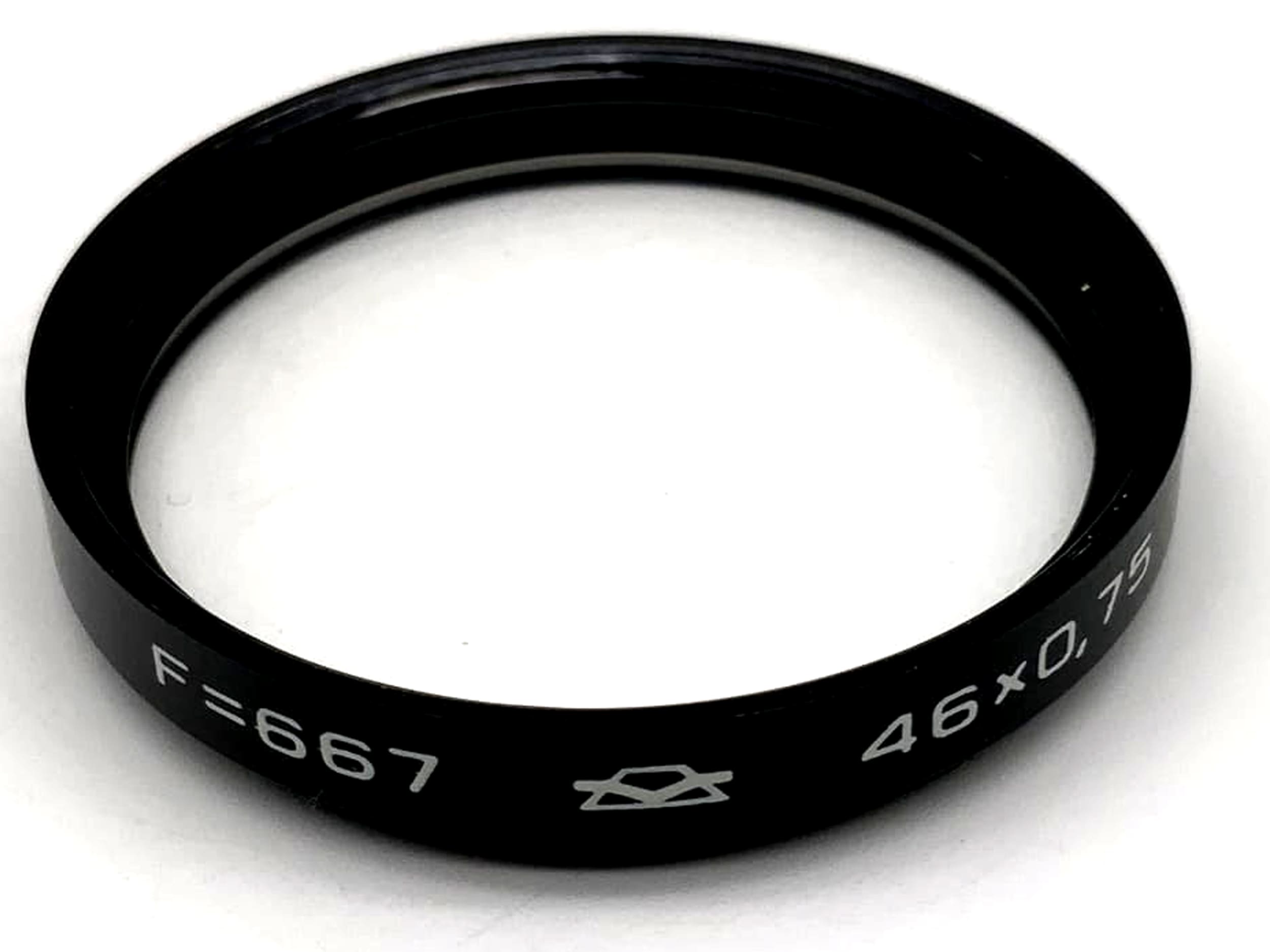Zenit Close-Up F=667 close-up lens 46x0.75 filter 46mm circular filter thread M46