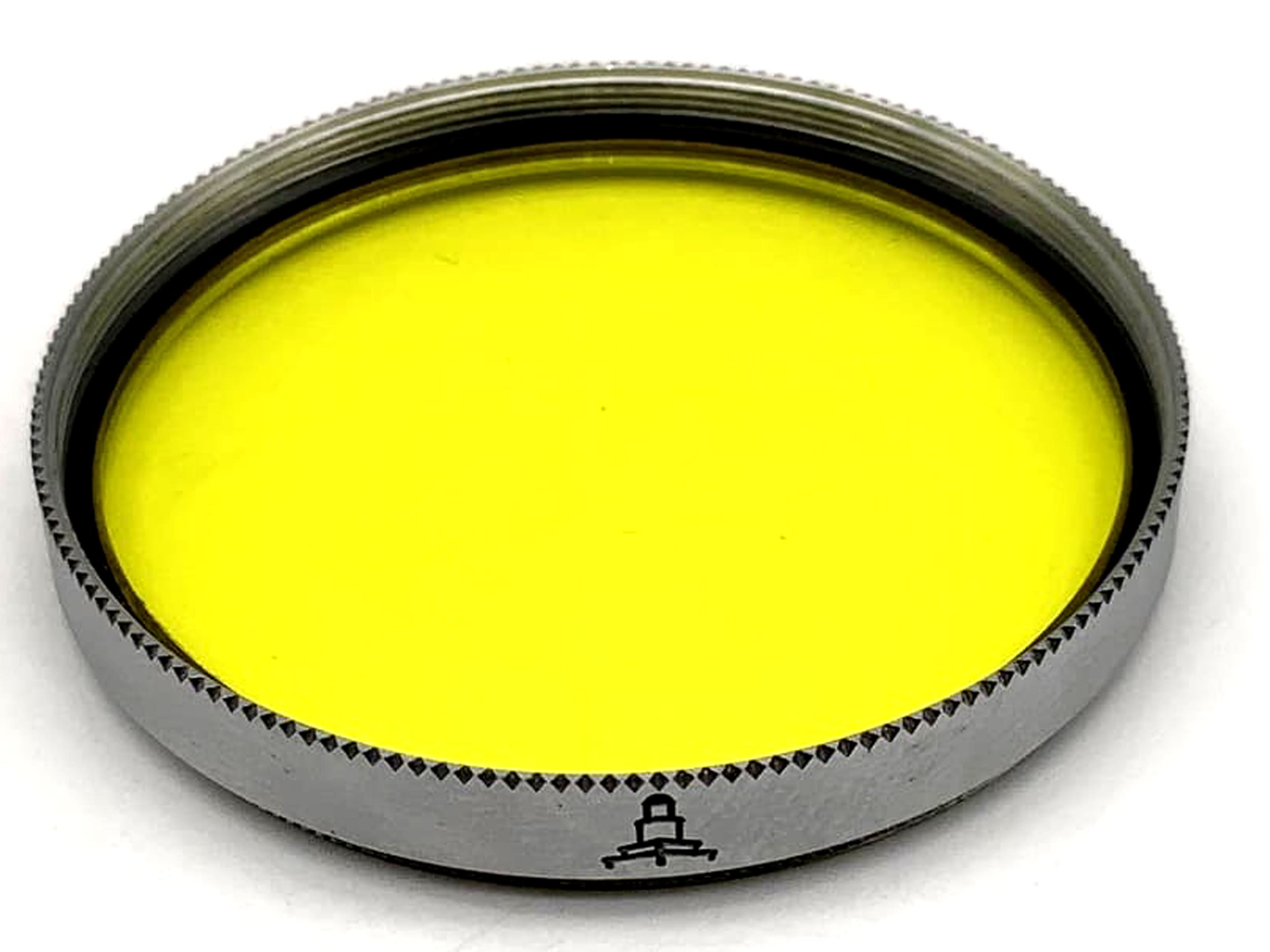 Pentacon G2 Yellow Color Filter, 40.5mm Circular, M40 Filter Thread