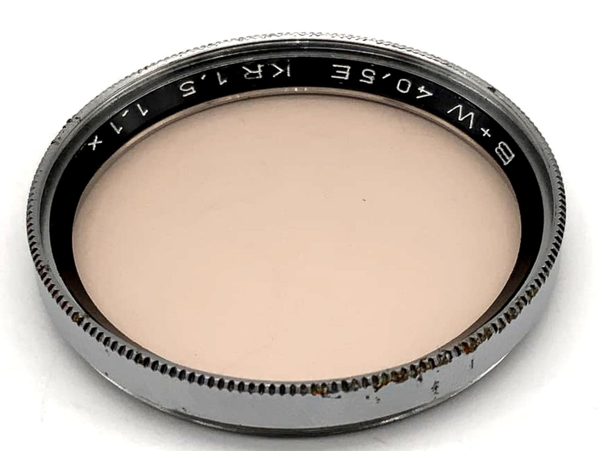 B+W Correction Filter KR1.5 1.1x Filter 40.5mm Circular Filter Thread