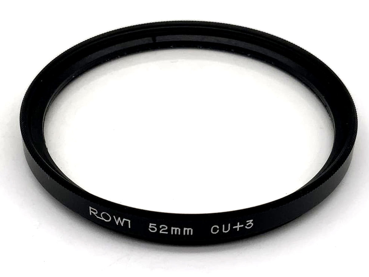 Rowi Close-Up CU+3 close-up lens filter 52mm circular filter thread M52