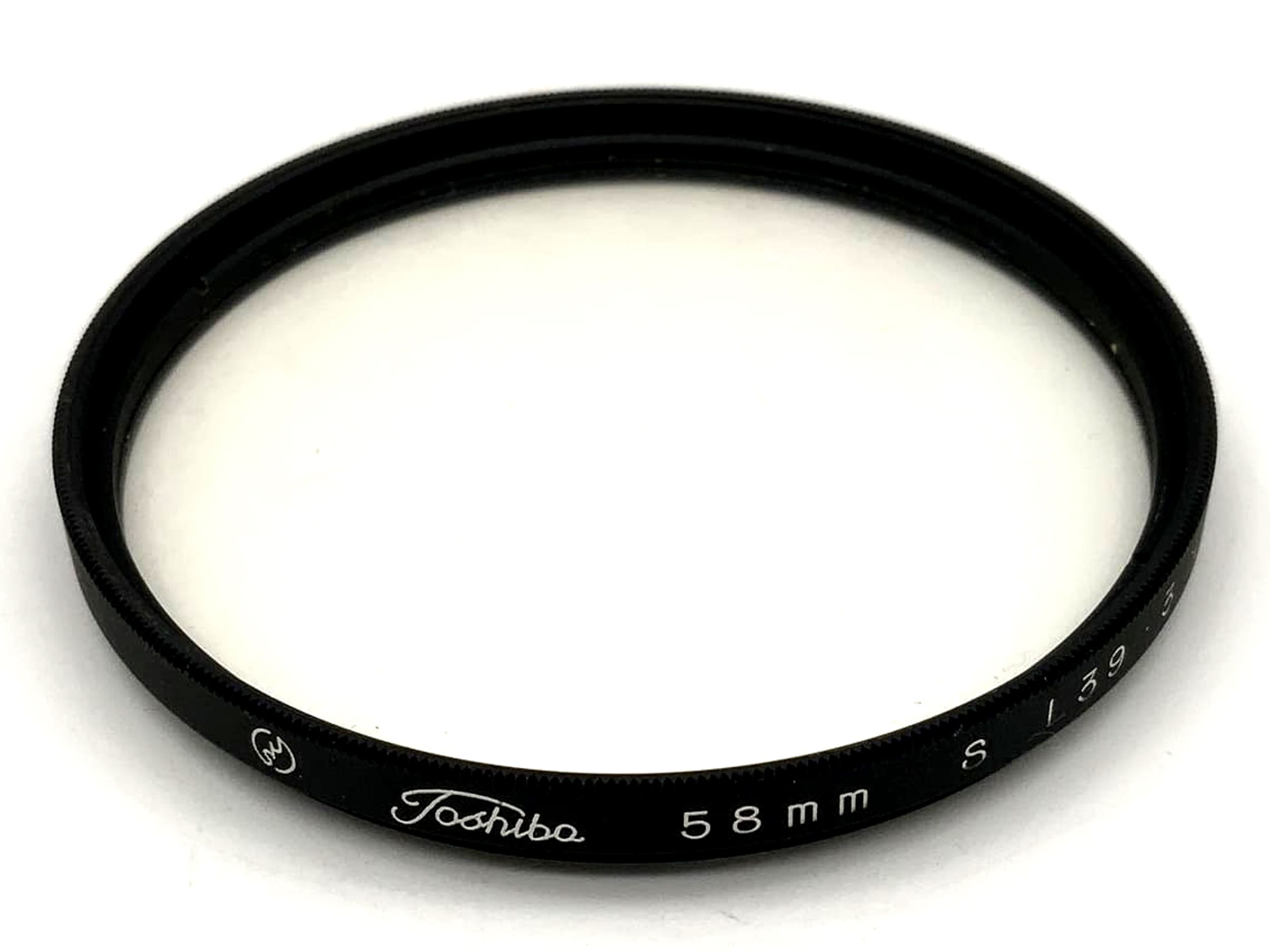 Toshiba UV S L39.3 Filter 58mm Circular Filter Thread M58