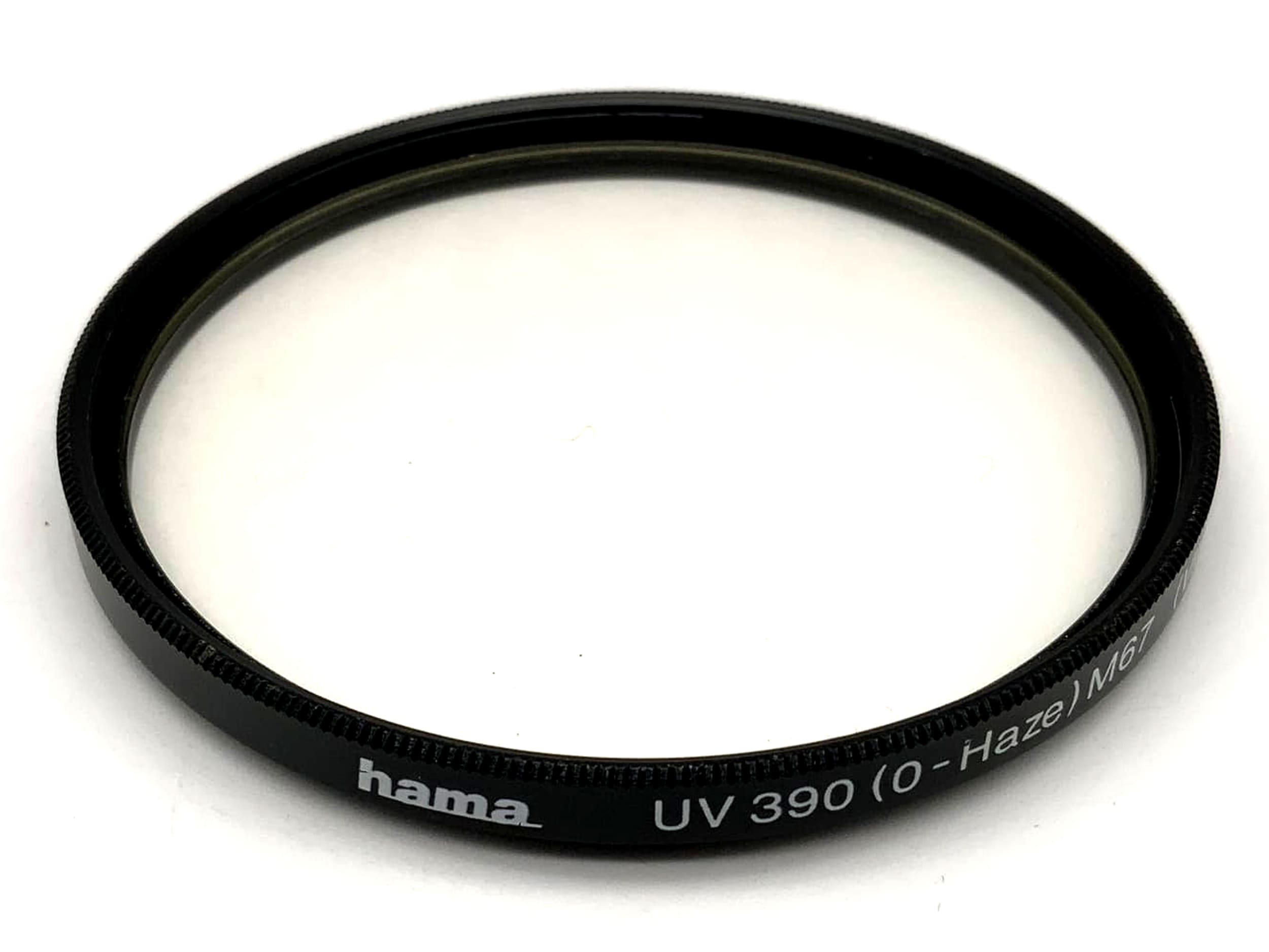 Hama UV 390 (0-Haze) (VII) Filter 67mm Circular Filter Thread M67
