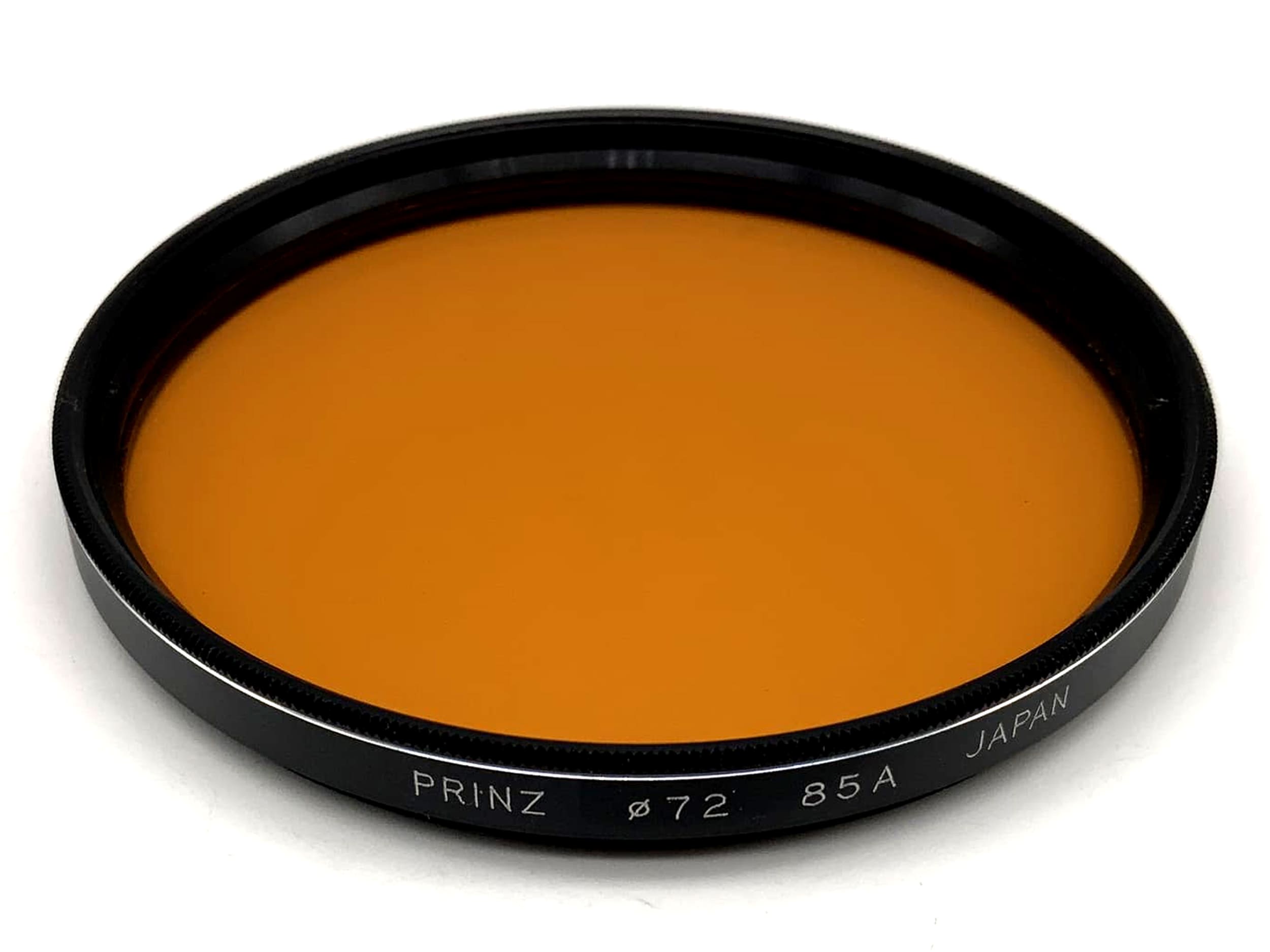 Prinz color filter 85A orange orange filter filter 72mm filter thread M72