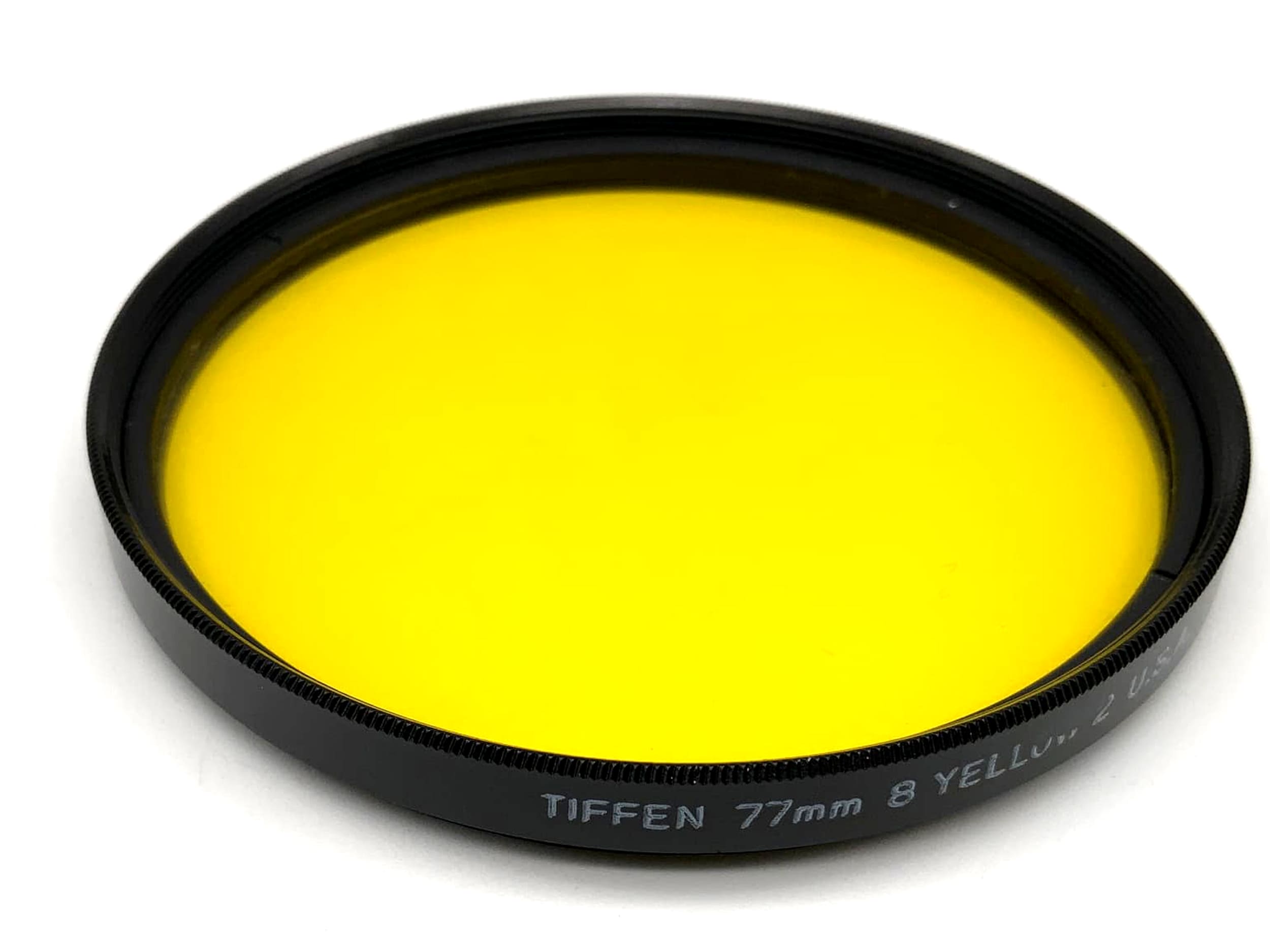 Tiffen color filter 8 yellow 2 yellow filter 77mm circular filter thread M77