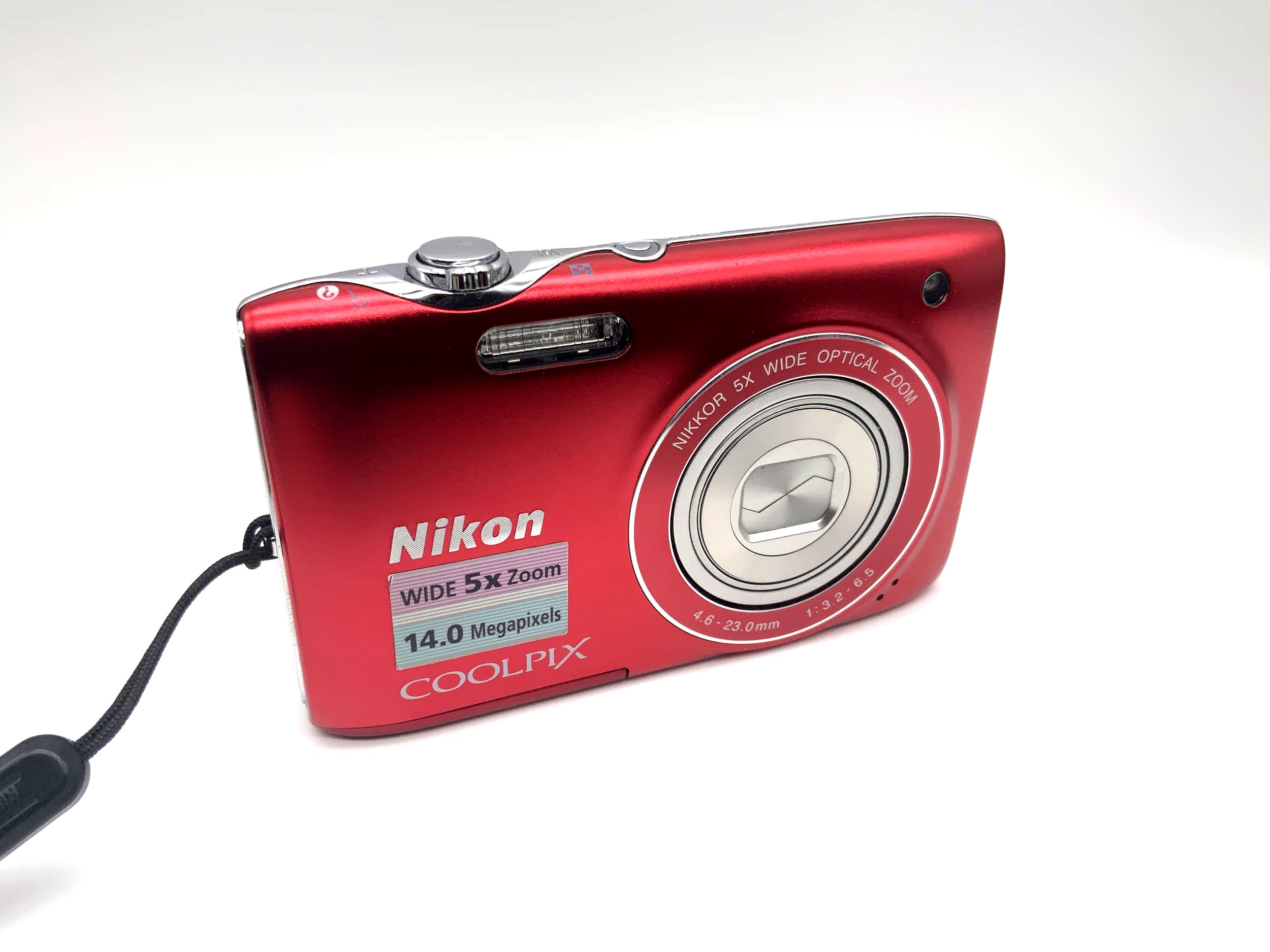 Nikon Coolpix S3100 with Nikkor 5x Wide Optical Zoom 4.6-23.0mm 1:3.2-6.5 14 MP