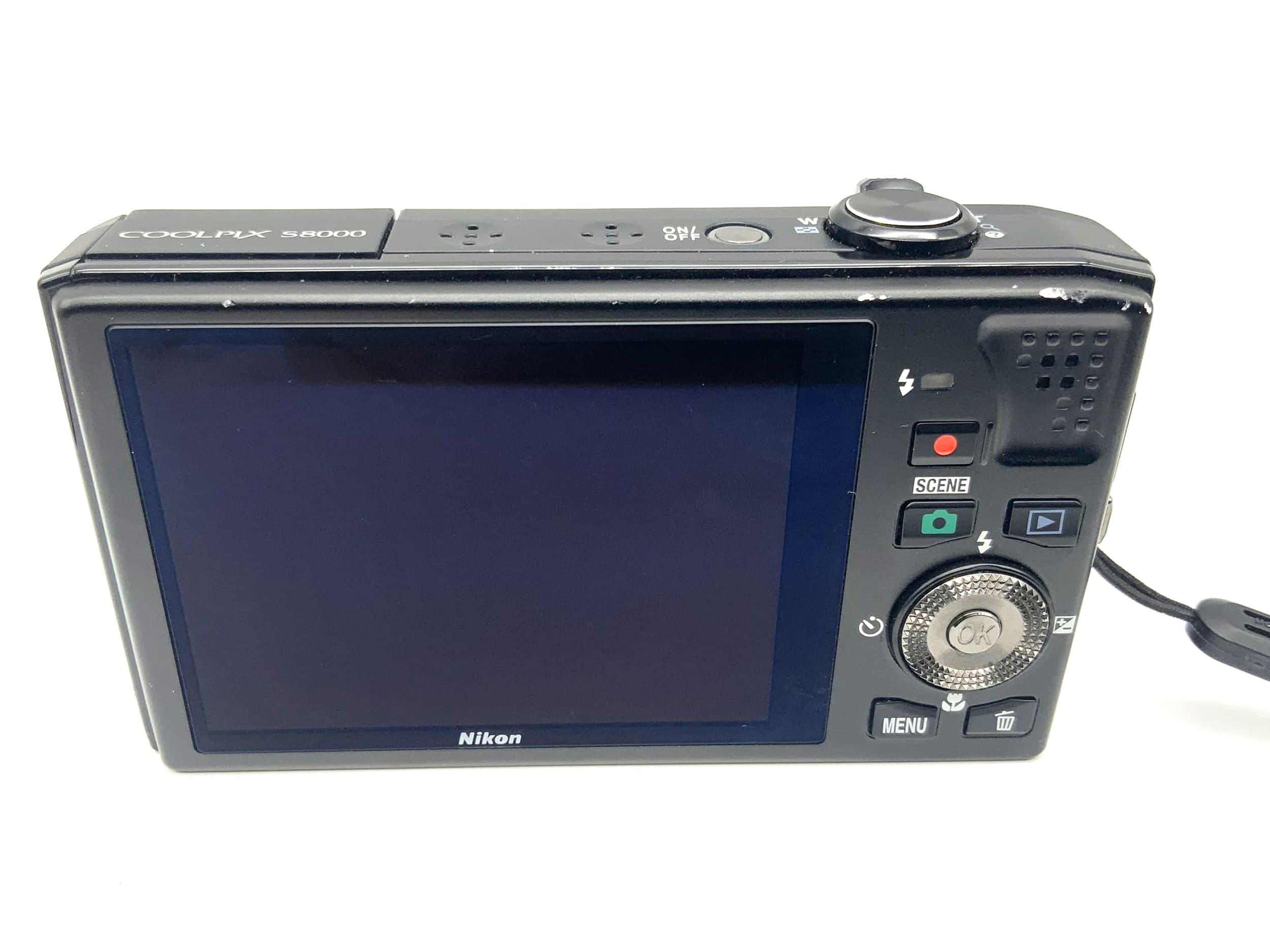 Nikon Coolpix S8000 with Nikkor 10x Wide Optical Zoom ED VR 5.4-54.0mm 1:3.5-5.6