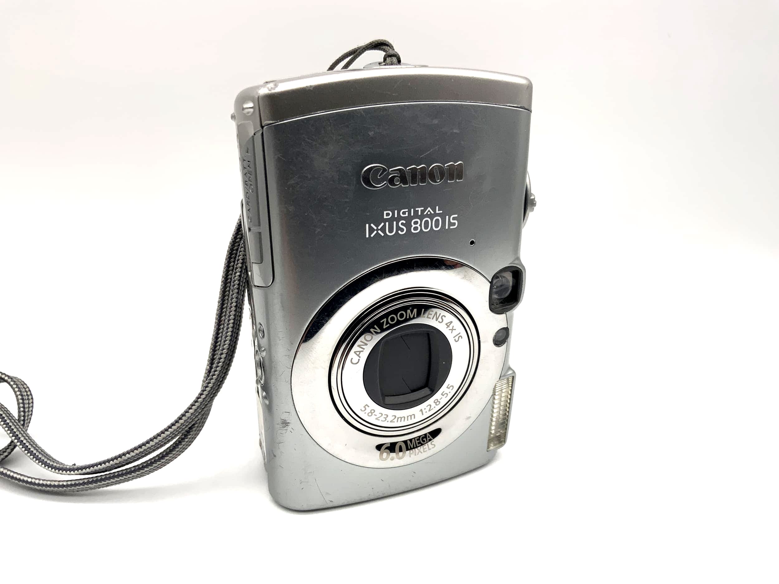 Canon IXUS 800 IS with Zoom Lens 4x IS 5.8-23.2mm 1:2.8-5.5 6.0 Mega Pixels