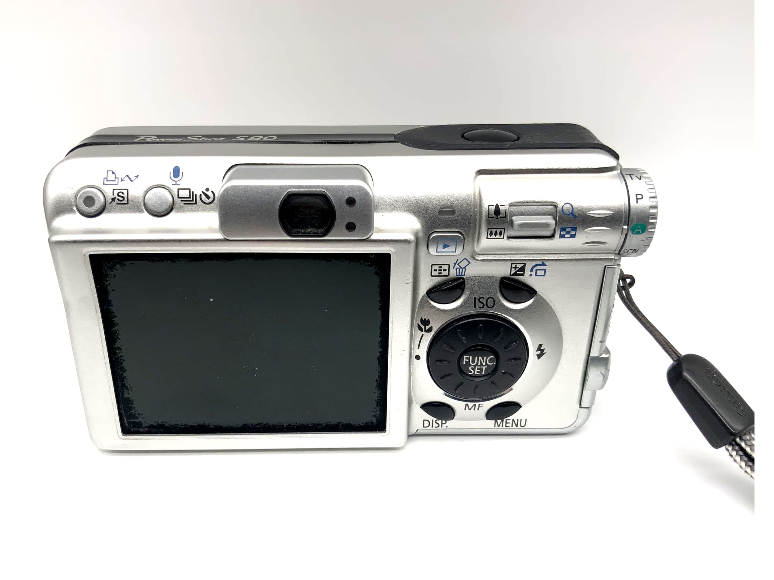 Canon Power Shot S80 with Zoom Lens 3.6x 5.8-20.7mm 1:2.8-5-3 8.0 MP Ai AF