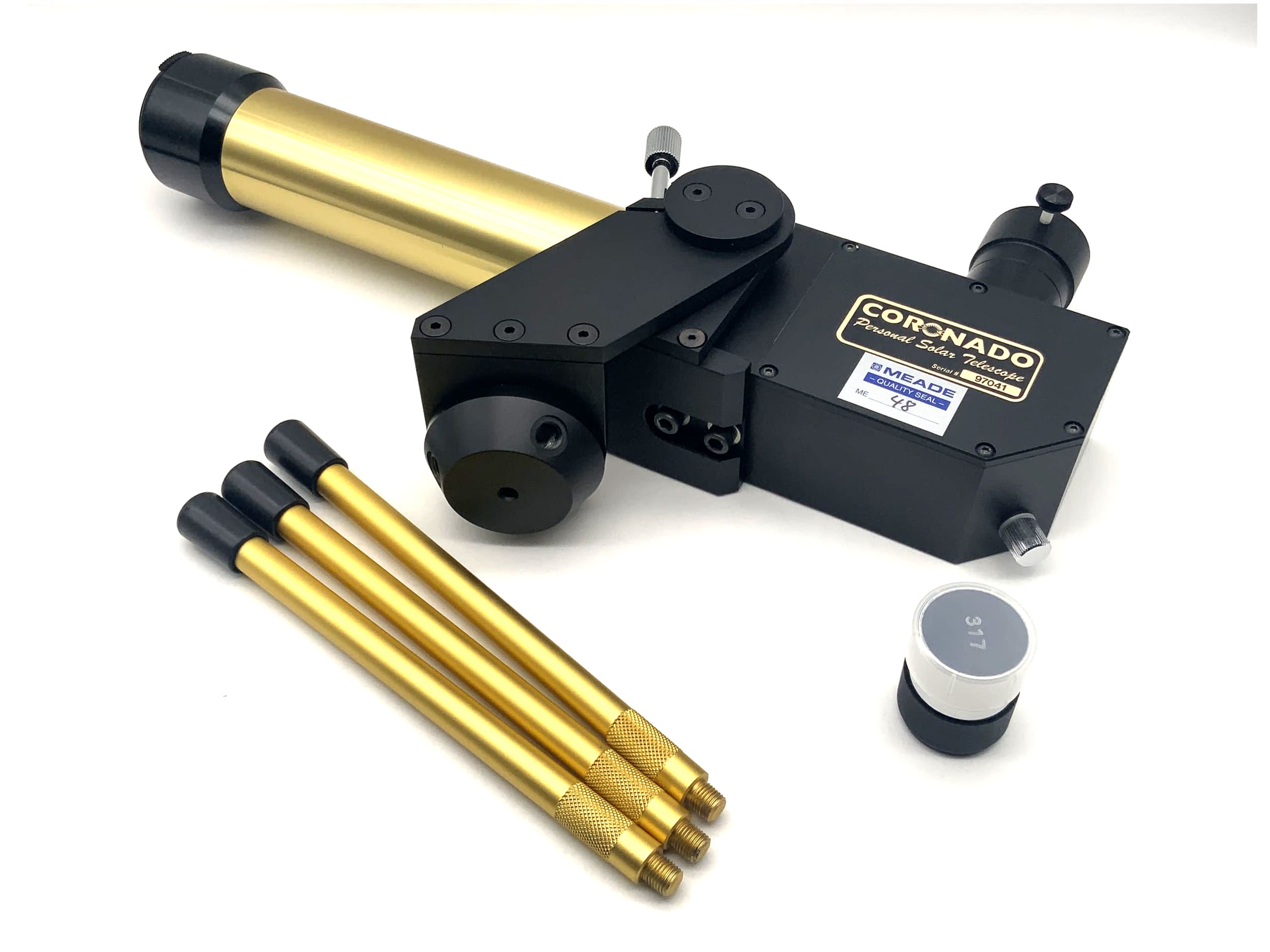 Coronado ST 40/400 PST Personal Solar Telescope with Case