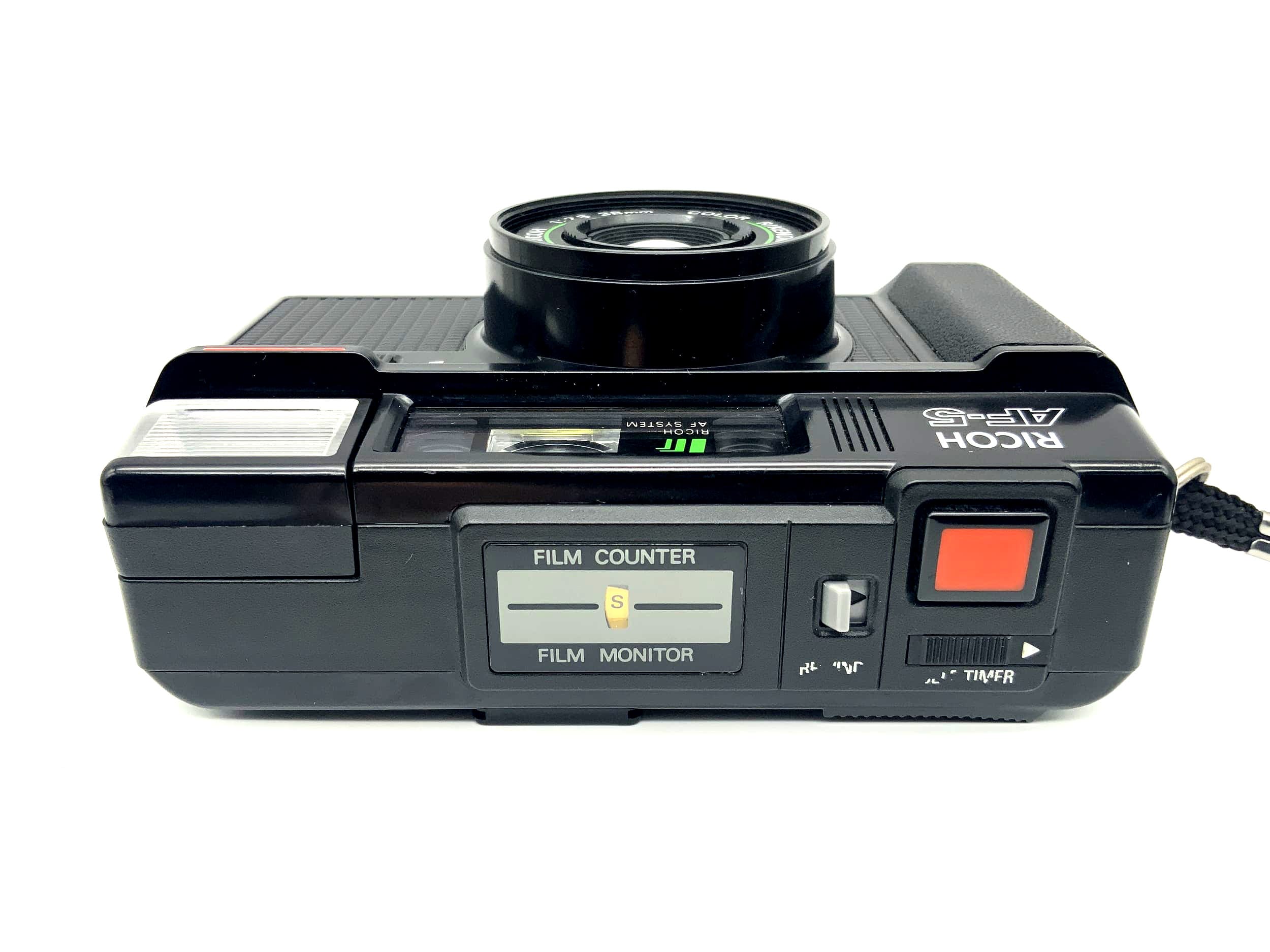 Ricoh AF-5 Point&amp;Shoot with Color Rikenon 1:2.8 38mm analog camera 35mm