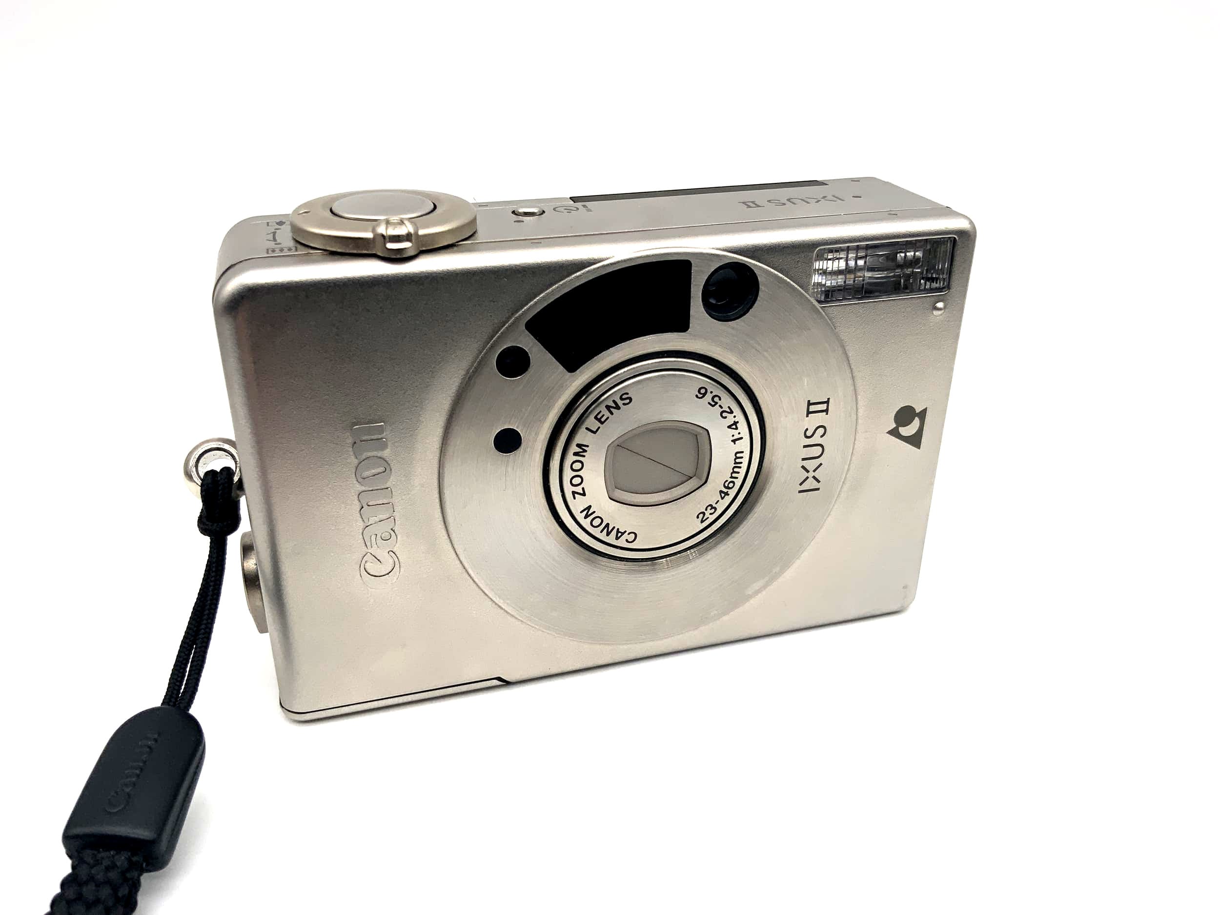 Canon IXUS II Point&amp;Shoot with Zoom Lens 23-46mm 1:4.2-5.6 analog camera APS