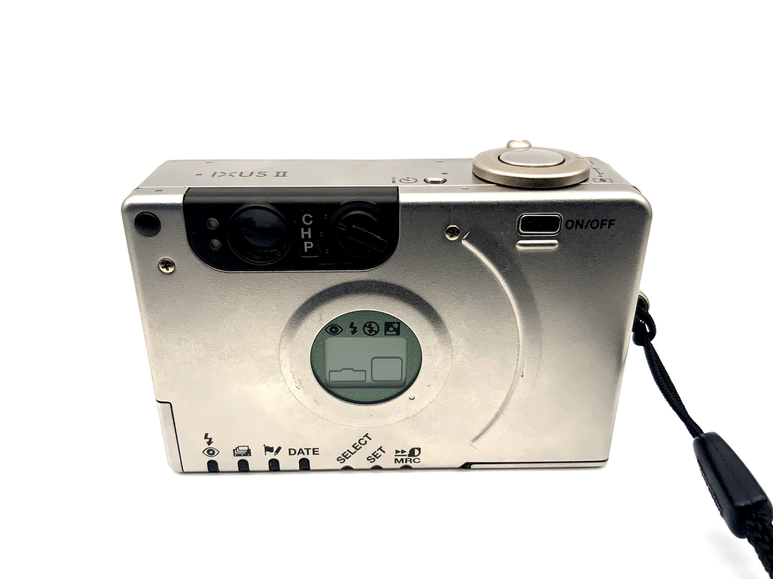 Canon IXUS II Point&amp;Shoot with Zoom Lens 23-46mm 1:4.2-5.6 analog camera APS