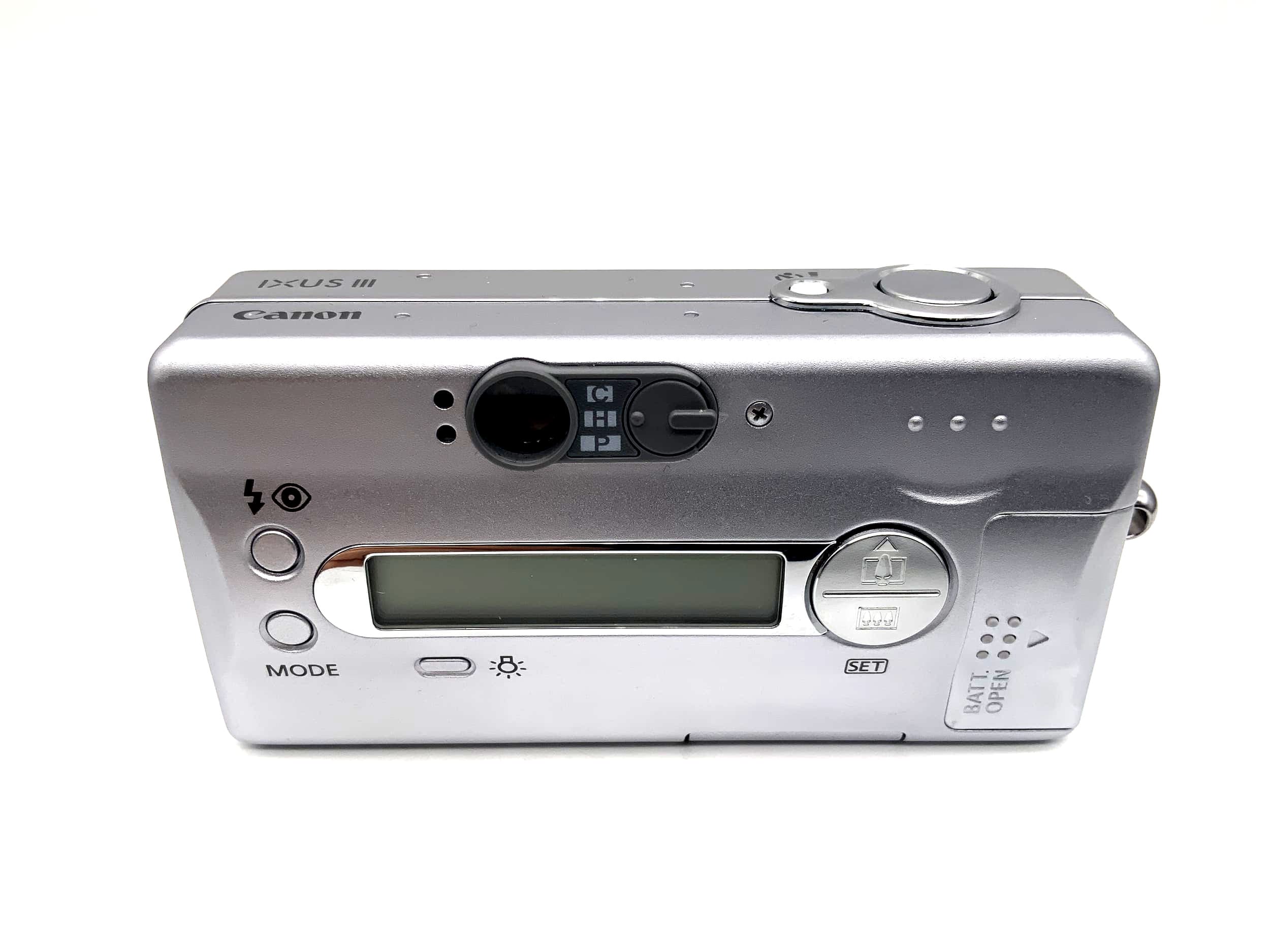Canon IXUS III Point&amp;Shoot with Zoom Lens 23.5-54mm analog camera APS