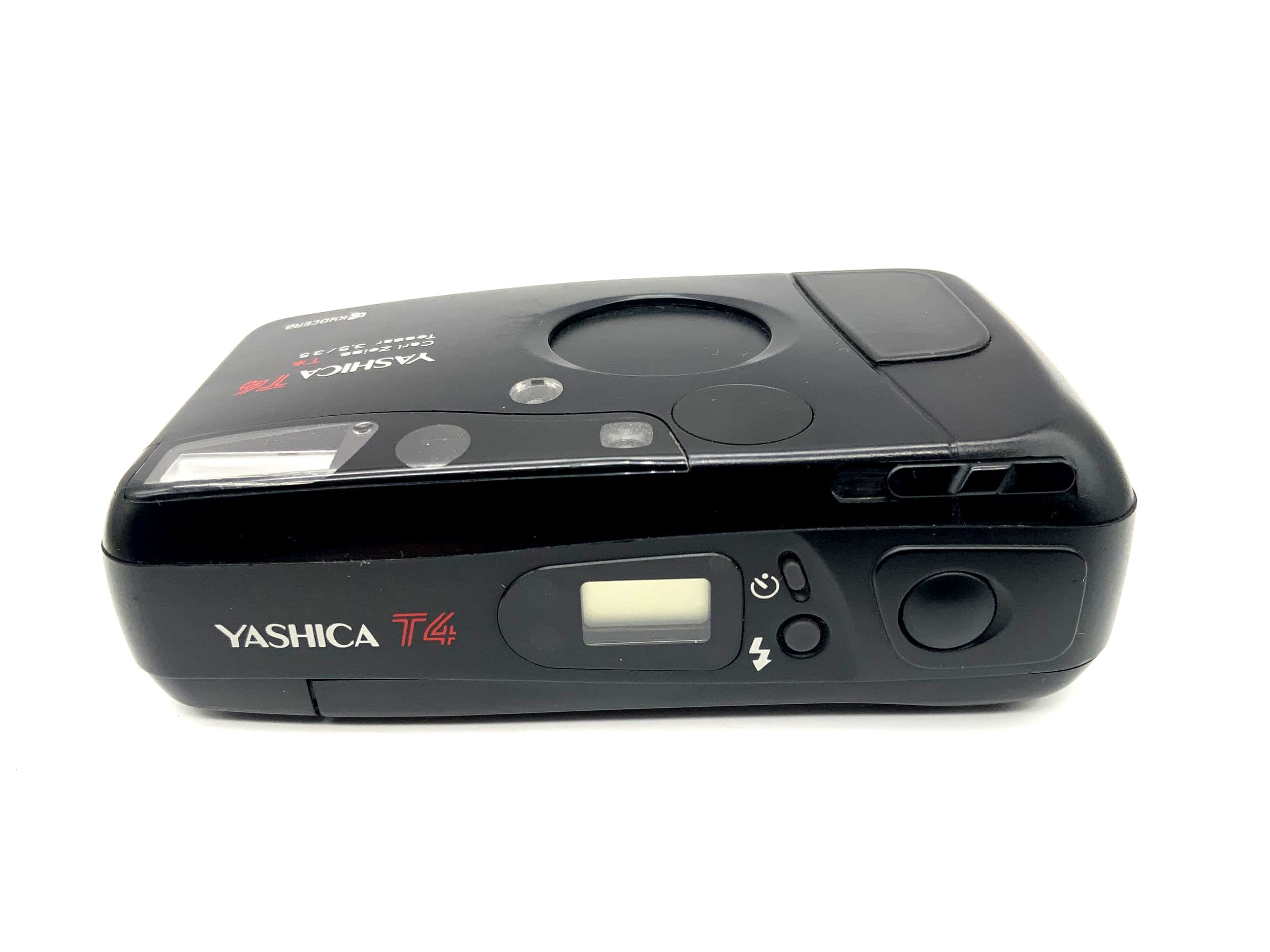 Yashica T4 Point&amp;Shoot with Carl Zeiss Tessar 3.5/35 analog camera 35mm Kyocera