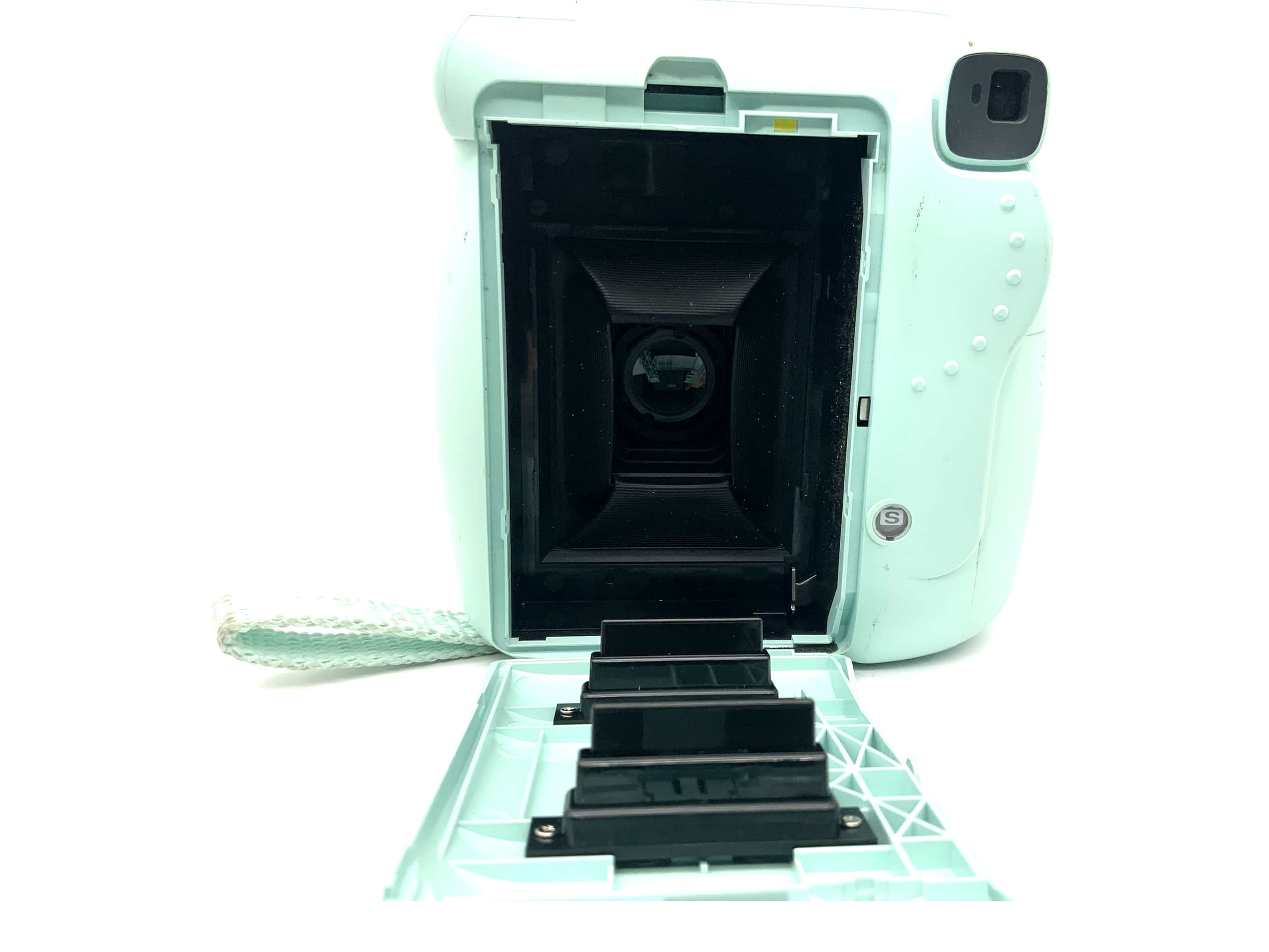 Fujifilm instax mini 9 instant camera, 60mm lens, analog camera