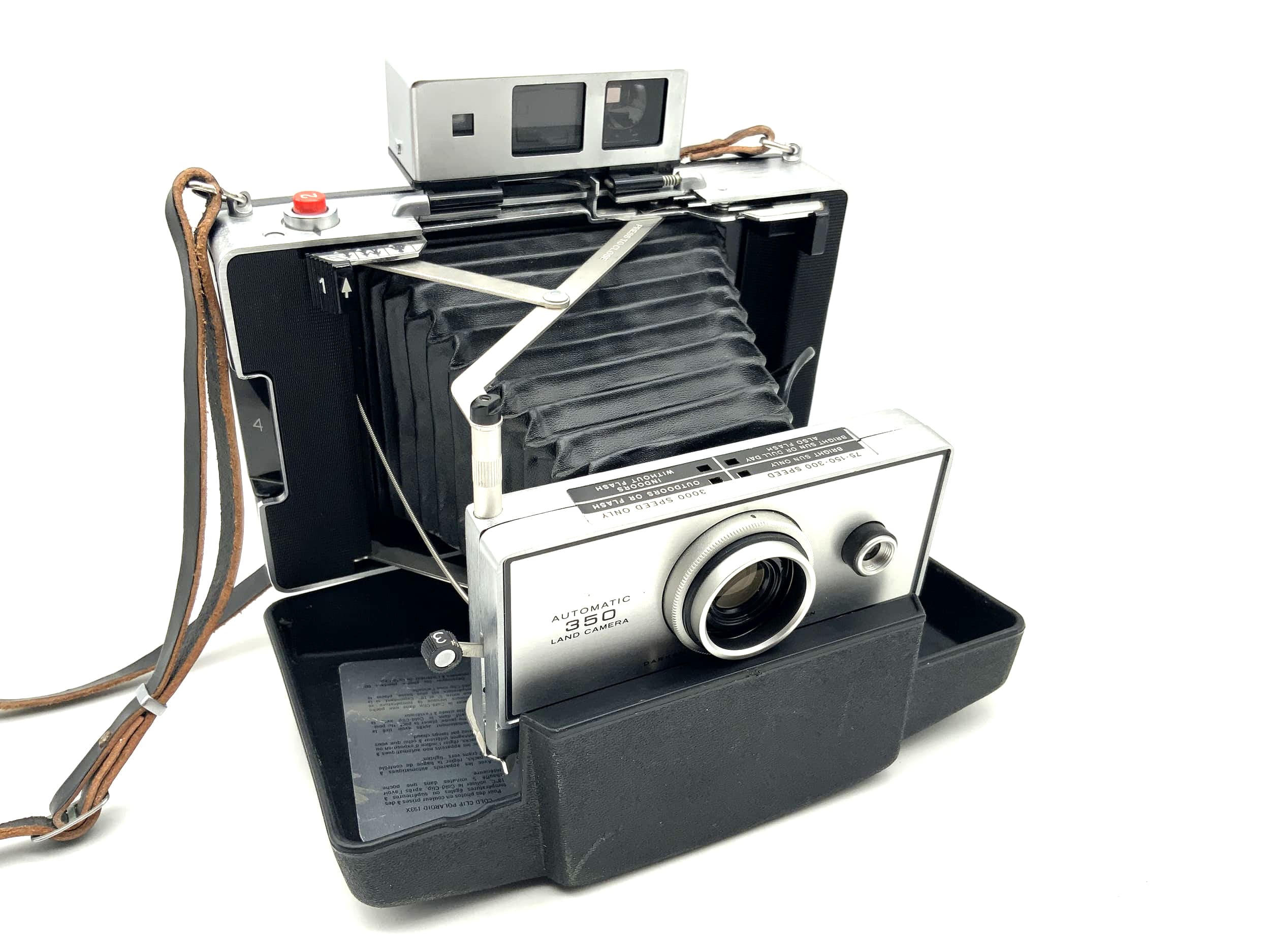 Polaroid Land Camera 350 Instant Camera Automatic Camera Analog