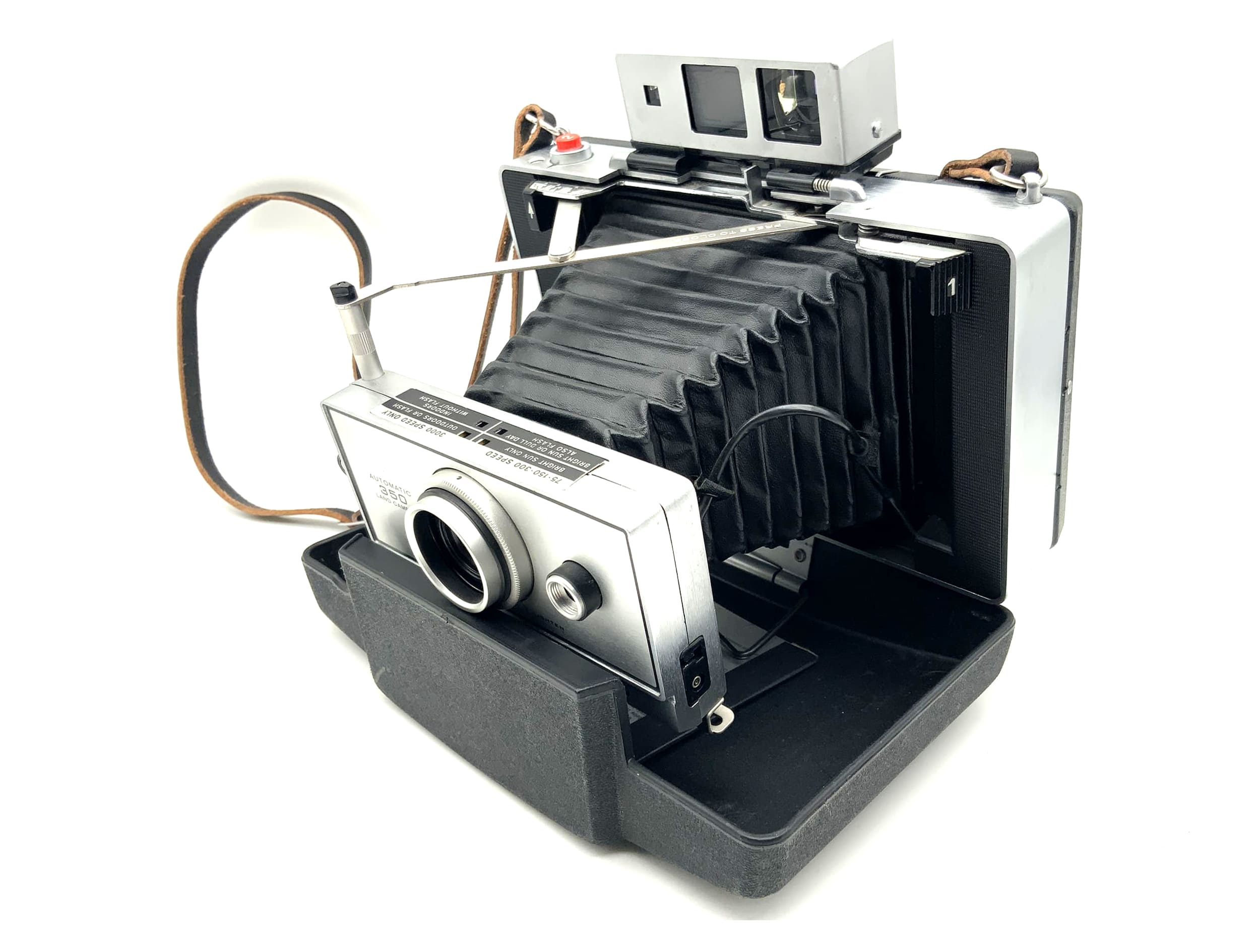Polaroid Land Camera 350 Instant Camera Automatic Camera Analog