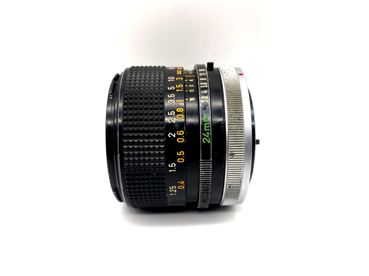 Canon 24mm 1:2.8 Lens FD SSC ww Wide Angle Lens (Canon FD)