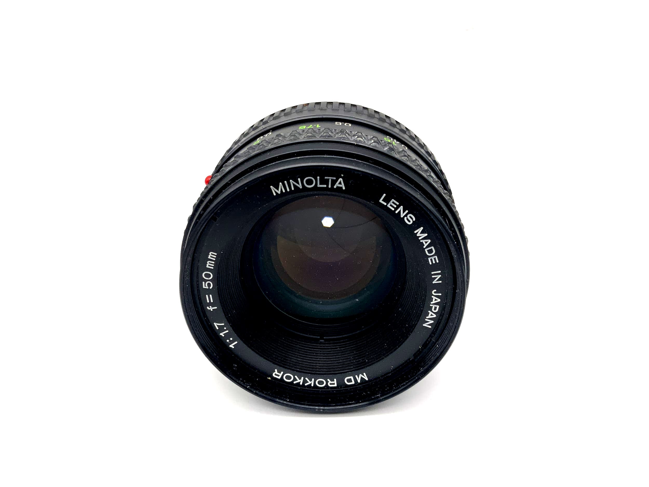 Minolta 50mm 1:1.7 Lens MD Rokkor Camera Camera Lens (Minolta MD)