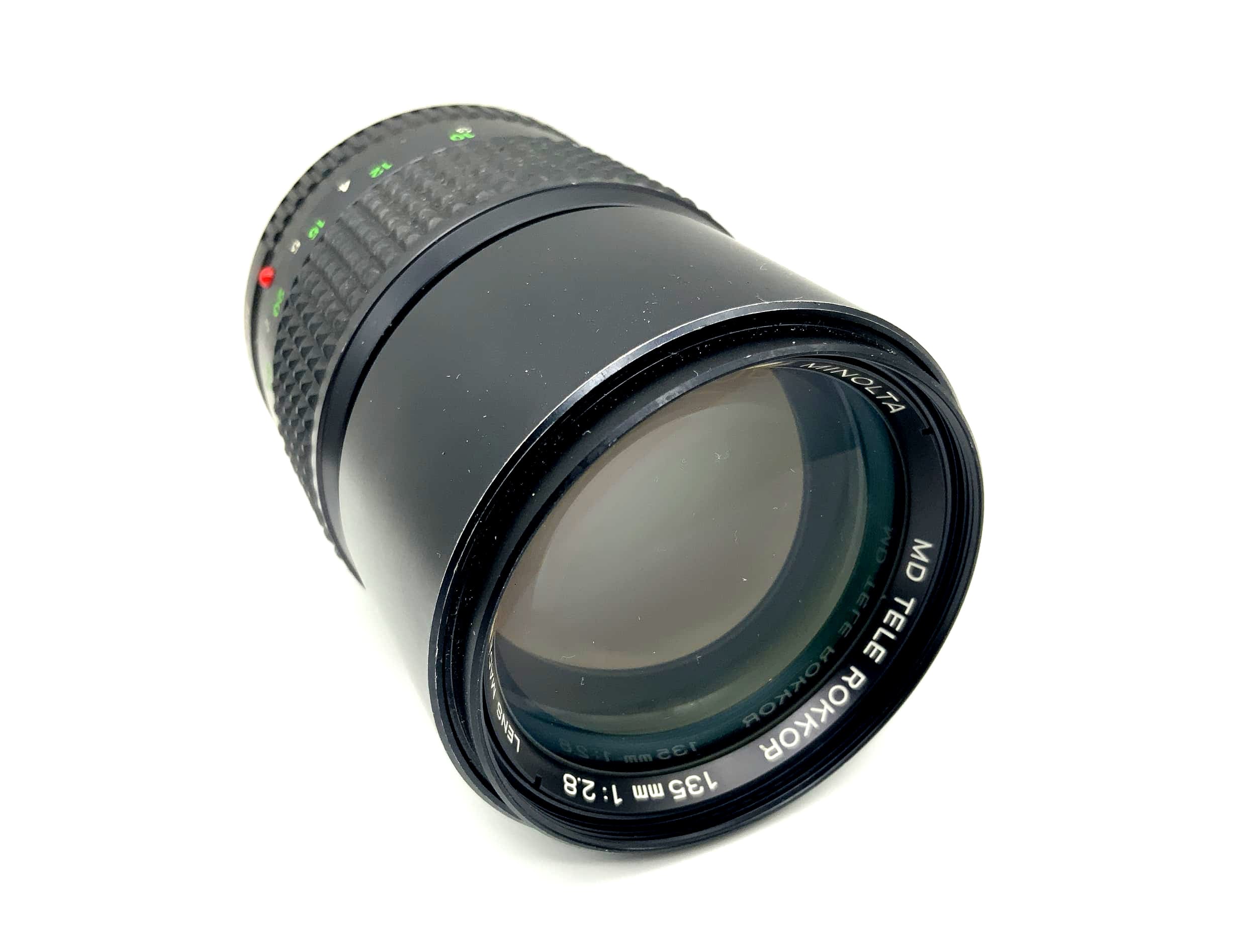Minolta 135mm 1:2.8 Lens MD Tele Rokkor !Mushroom! Lens (Minolta MD)