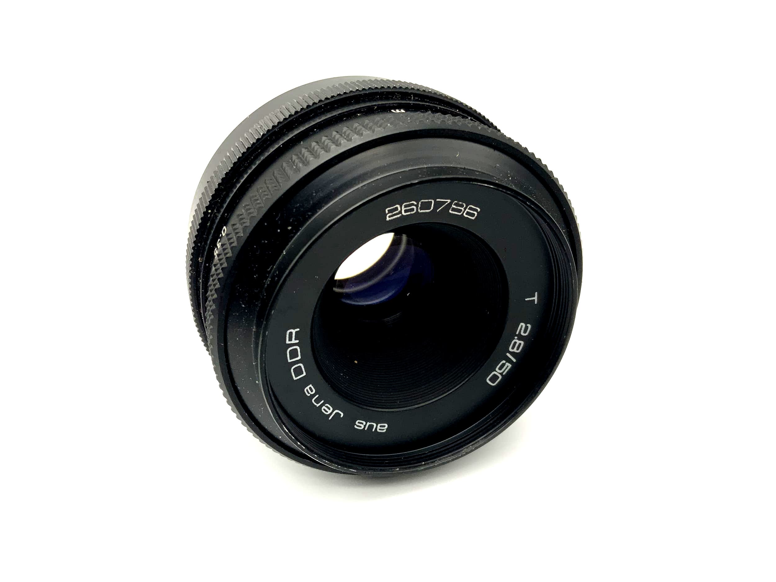 Carl Zeiss 50mm 1:2.8 Tessar lens from Jena, GDR camera (M42)