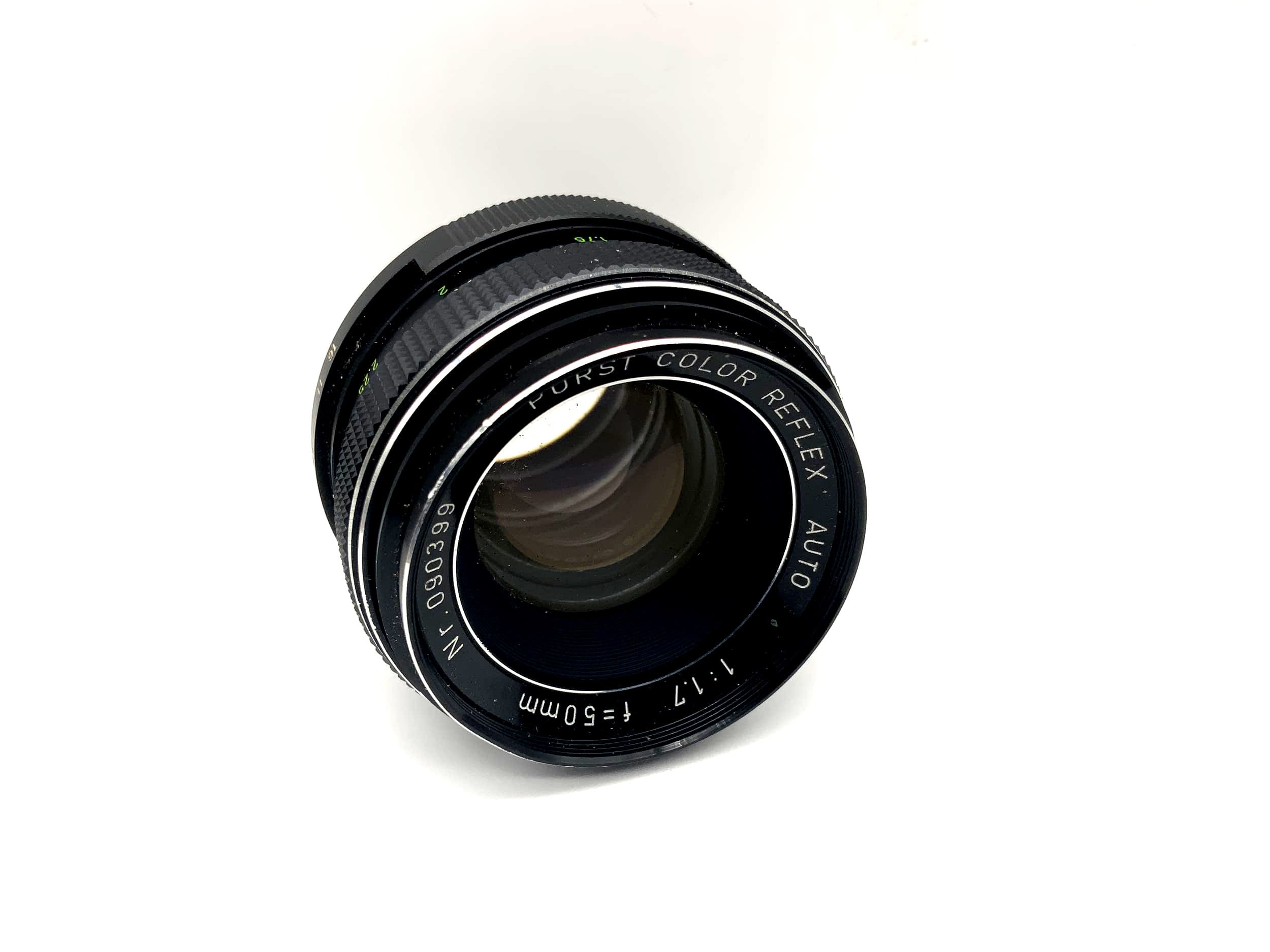 Porst 50mm 1:1.7 Color Reflex Auto Camera Lens (M42)