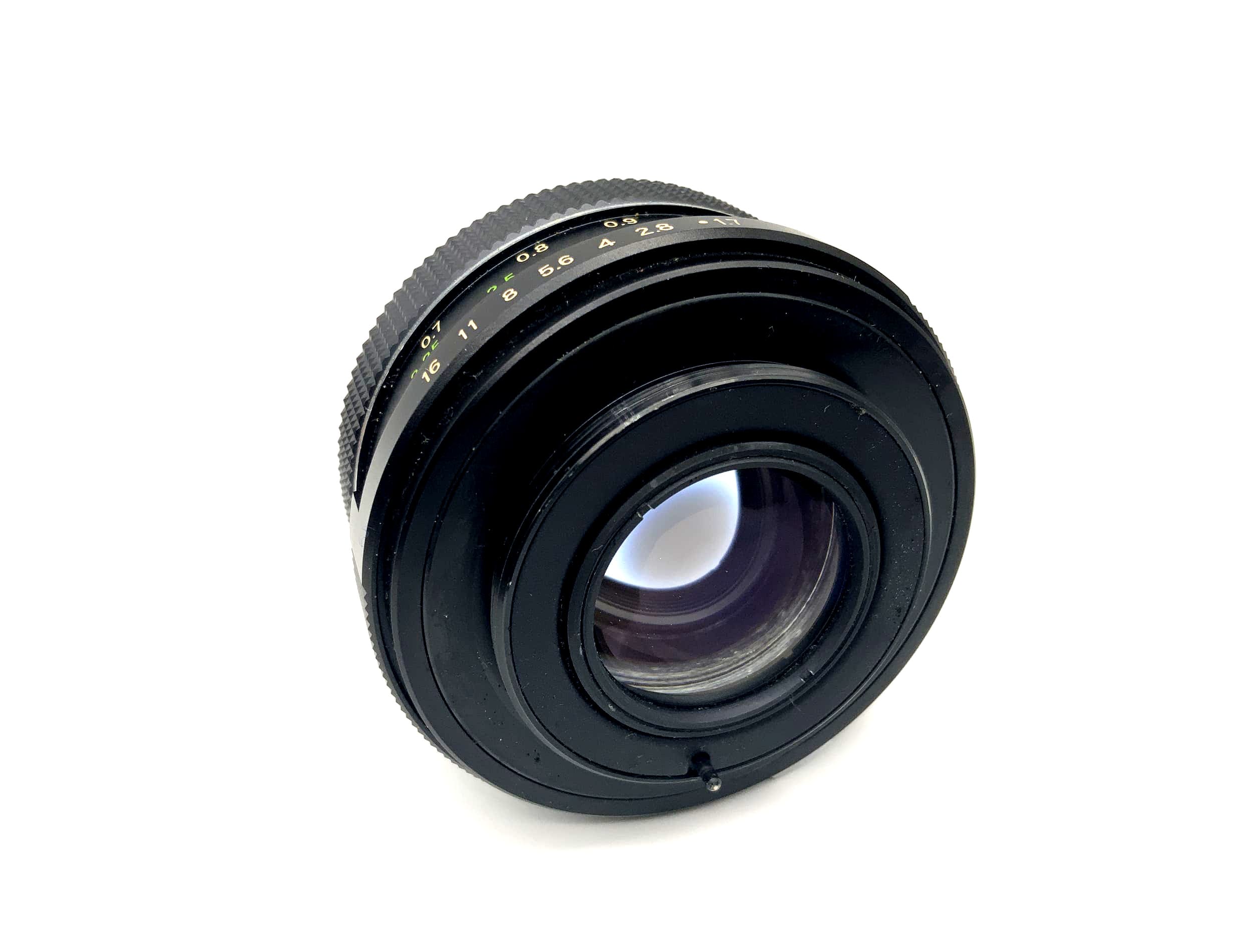 Porst 50mm 1:1.7 Color Reflex Auto Camera Lens (M42)
